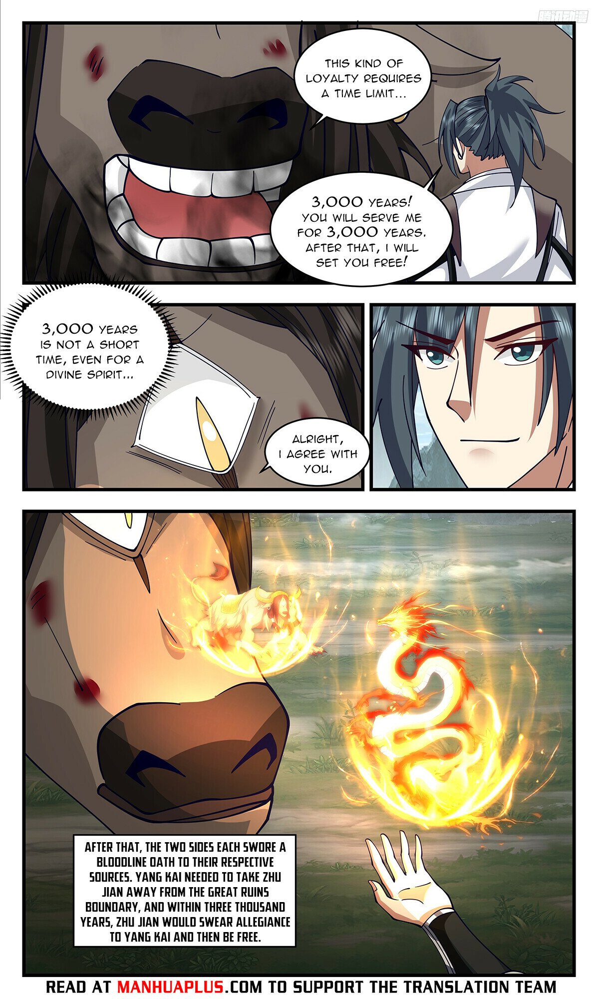 Martial Peak Chapter 3339 page 4 - Chapter 3339: Taking the Divine Spirits Out of the Great Ruins Boundary