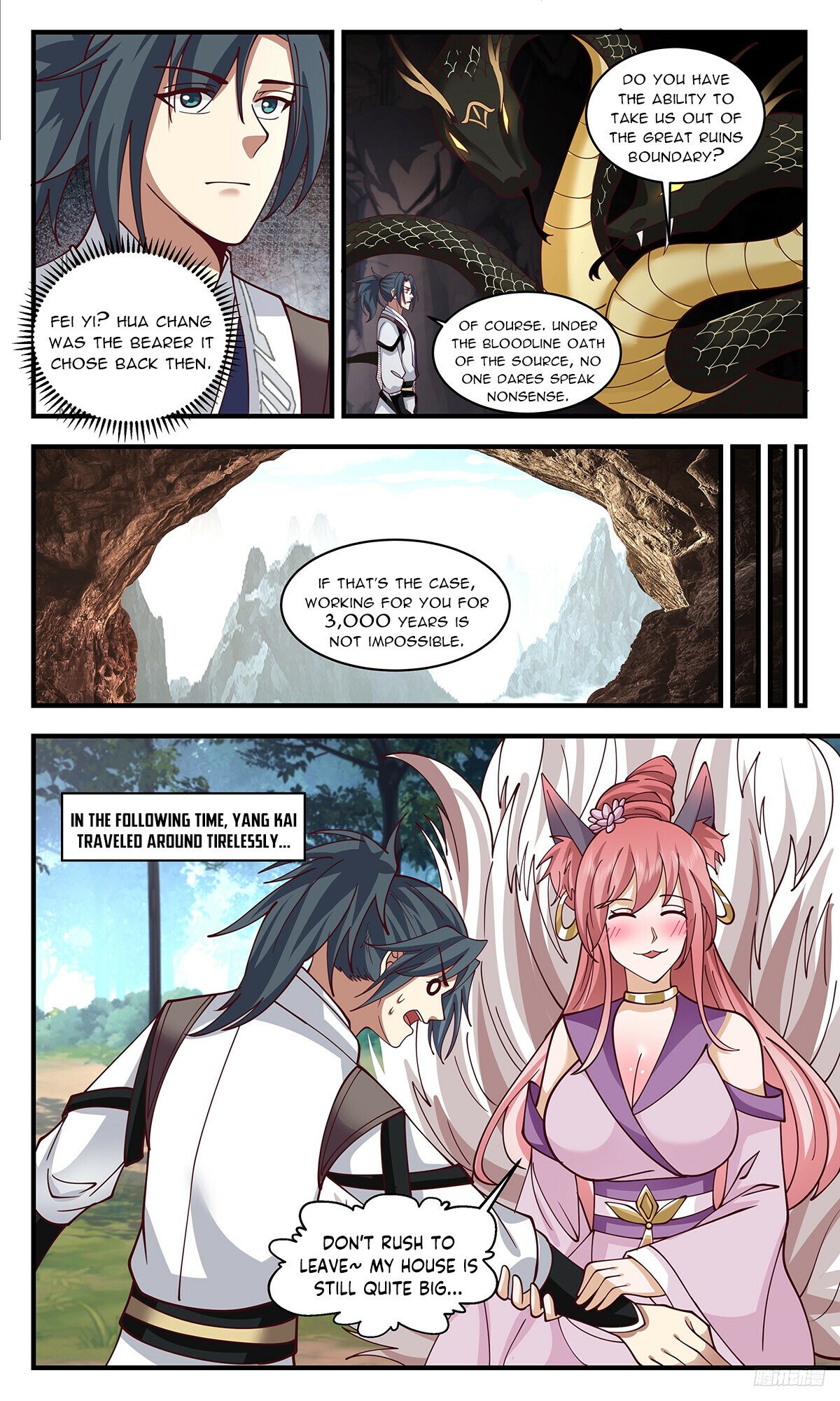 Martial Peak Chapter 3339 page 6 - Chapter 3339: Taking the Divine Spirits Out of the Great Ruins Boundary