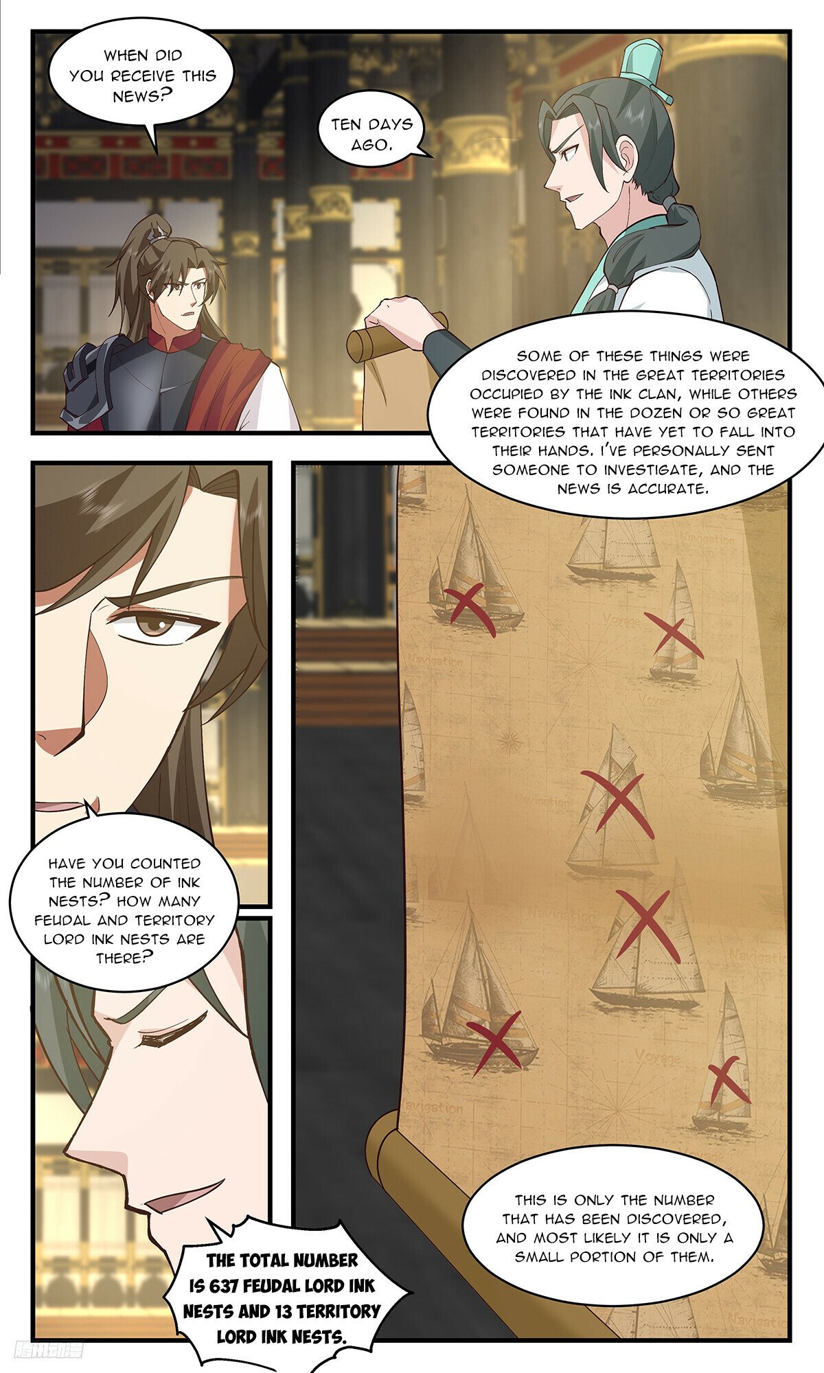 Martial Peak Chapter 3344 page 10 - Chapter 3344: The Self-Destruction Of The Ink Nests