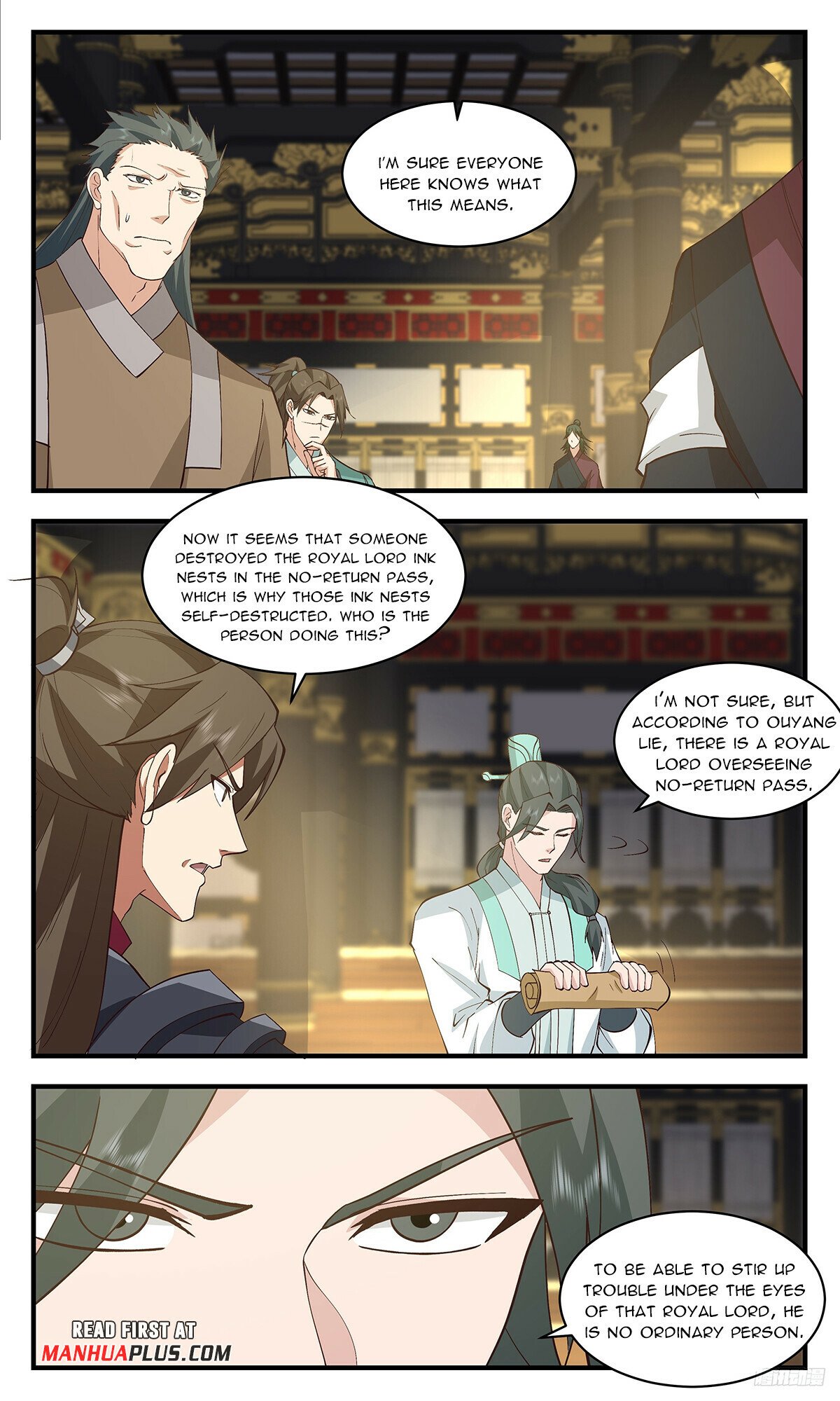 Martial Peak Chapter 3344 page 11 - Chapter 3344: The Self-Destruction Of The Ink Nests