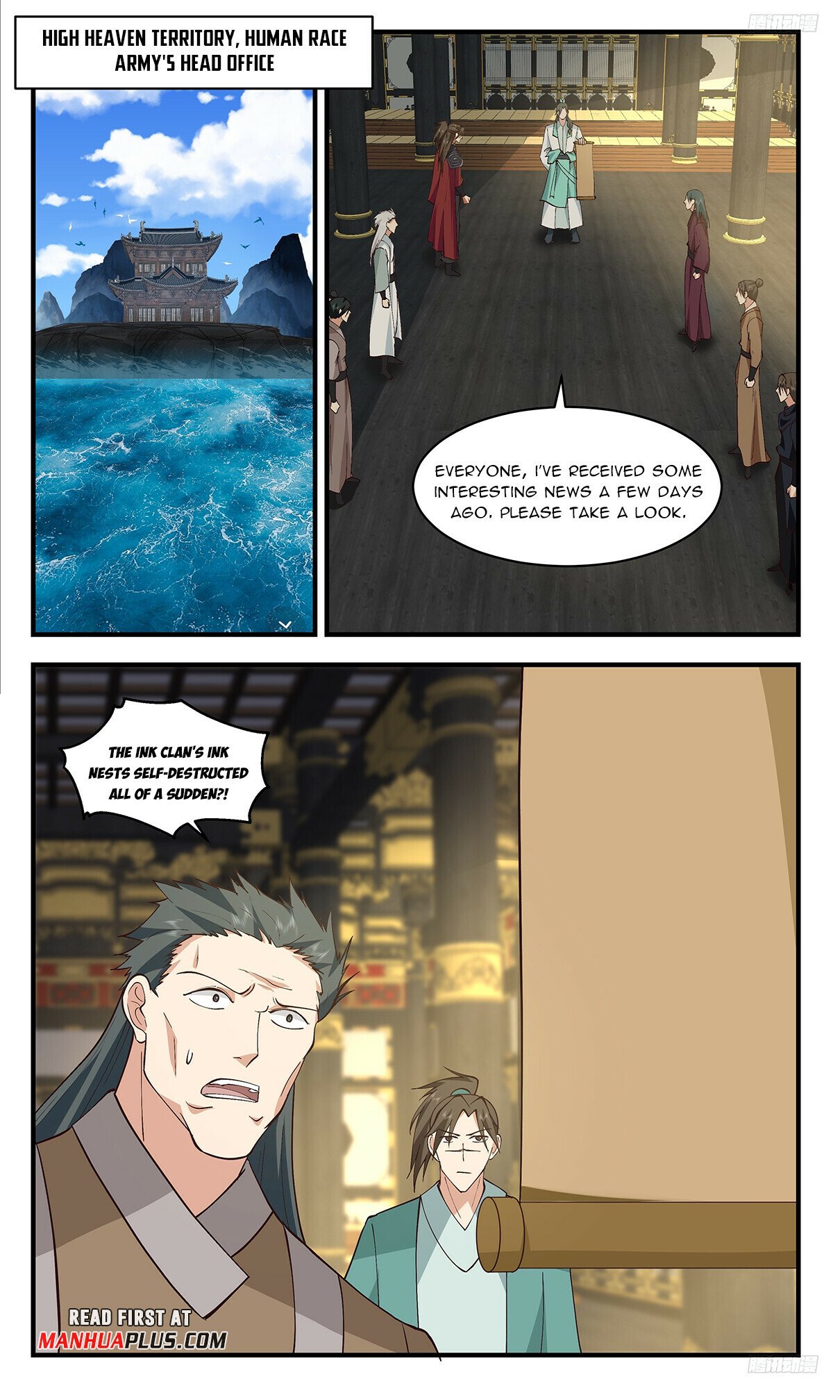 Martial Peak Chapter 3344 page 9 - Chapter 3344: The Self-Destruction Of The Ink Nests