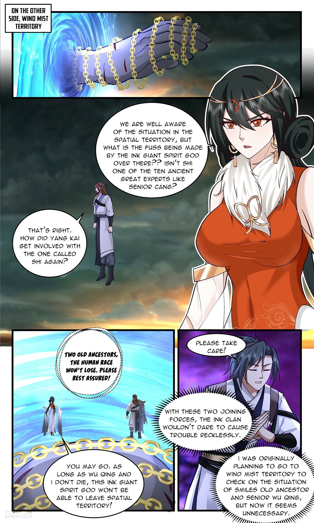 Martial Peak Chapter 3347 page 10 - Chapter 3347: Talking To Ink