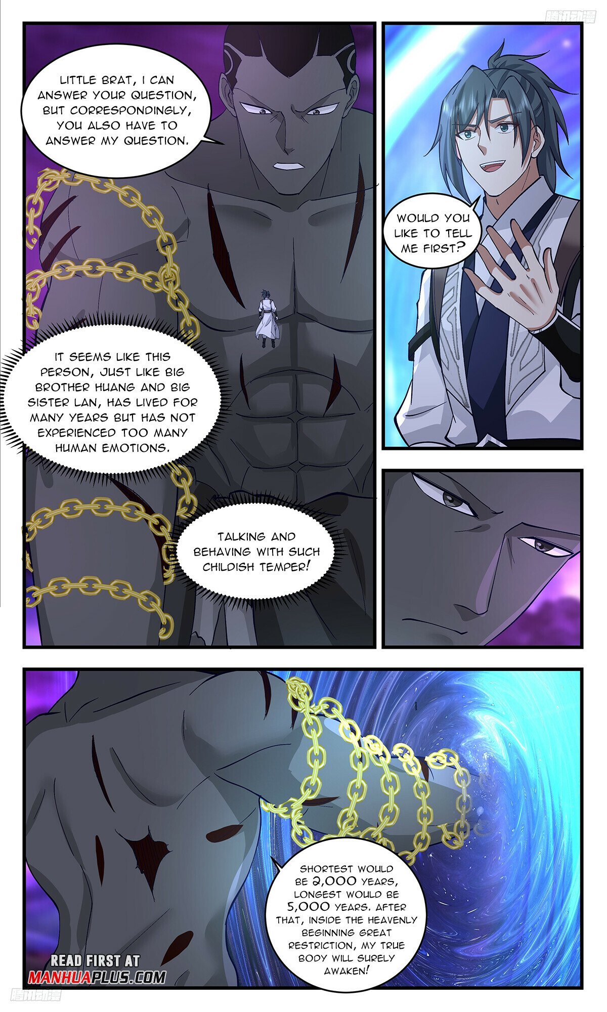 Martial Peak Chapter 3347 page 5 - Chapter 3347: Talking To Ink