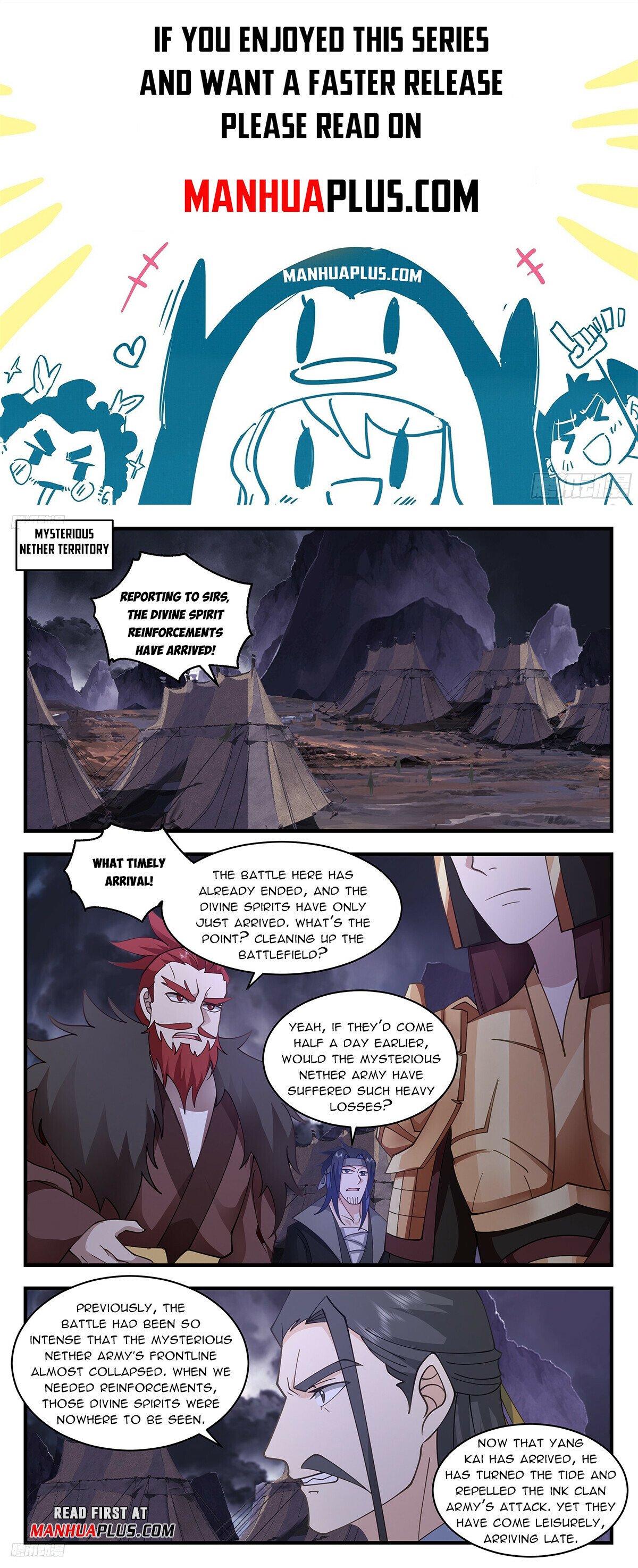 Martial Peak Chapter 3352 page 1 - Chapter 3352: Divine Spirit Reinforcements