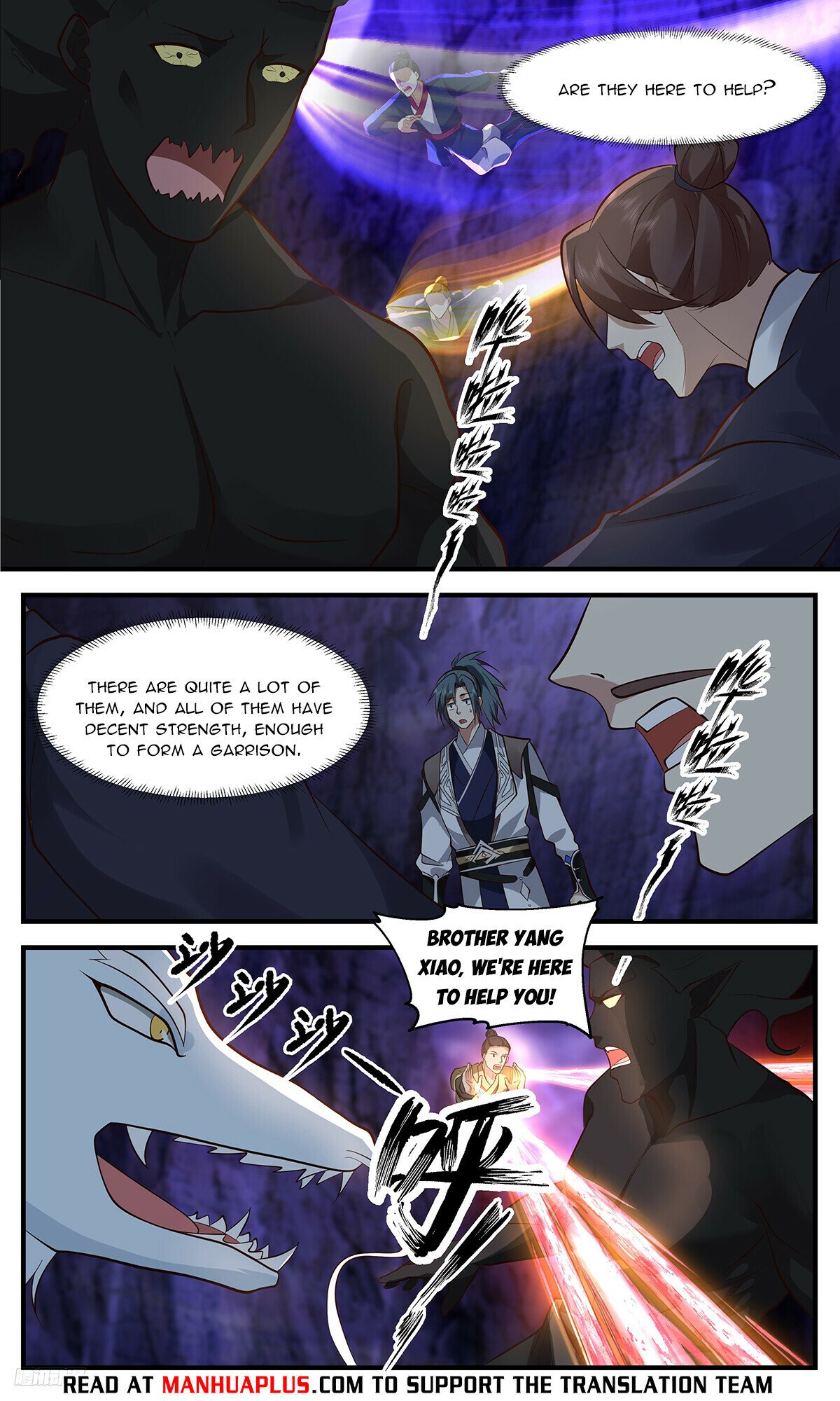 Martial Peak Chapter 3371 page 10 - Chapter 3371: Here Come The Nomad Hunters!