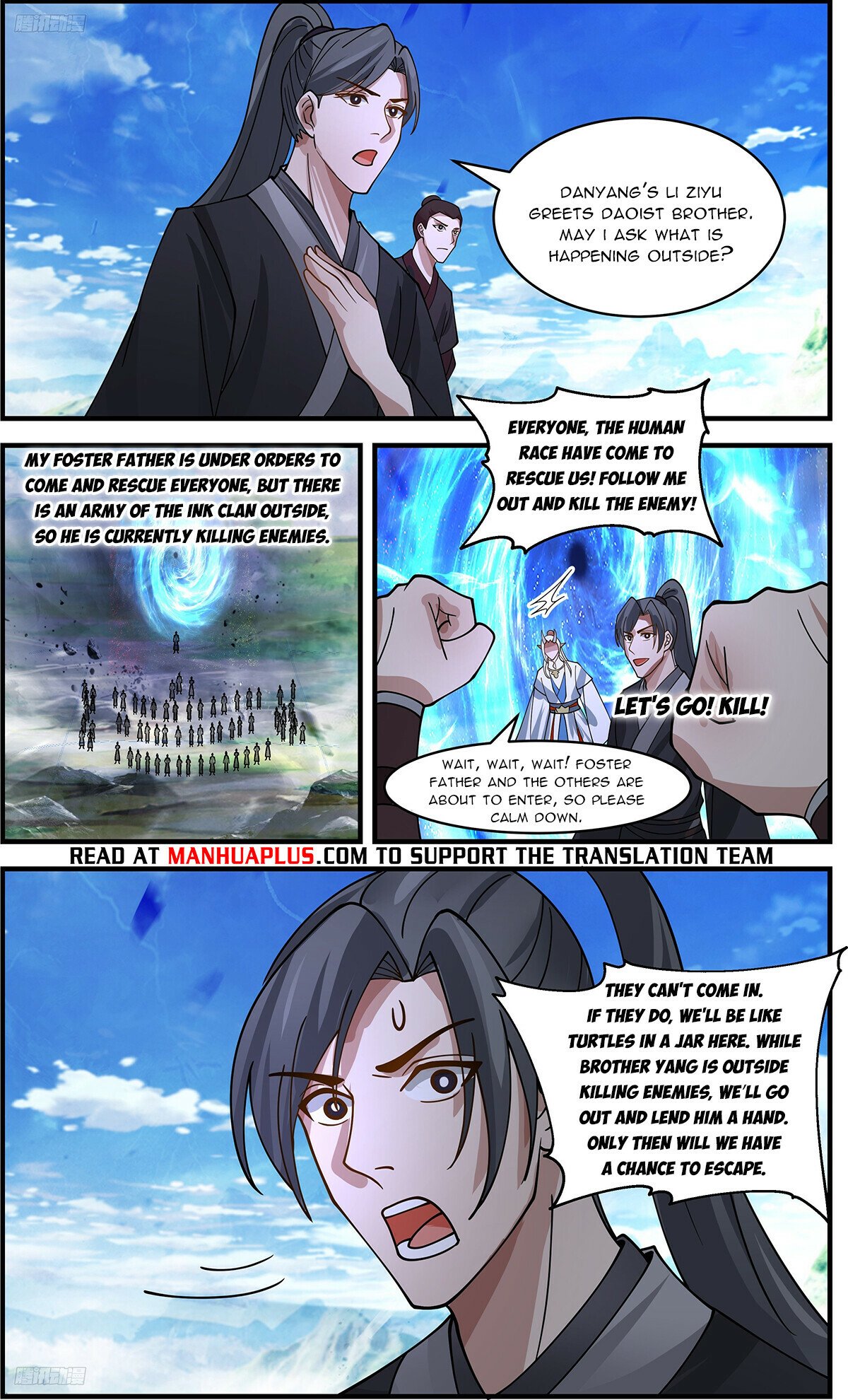 Martial Peak Chapter 3372 page 4 - Chapter 3372: Don't Wear Such A Gloomy Face!