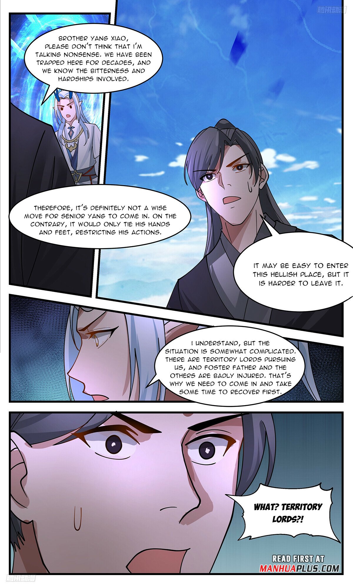 Martial Peak Chapter 3372 page 5 - Chapter 3372: Don't Wear Such A Gloomy Face!