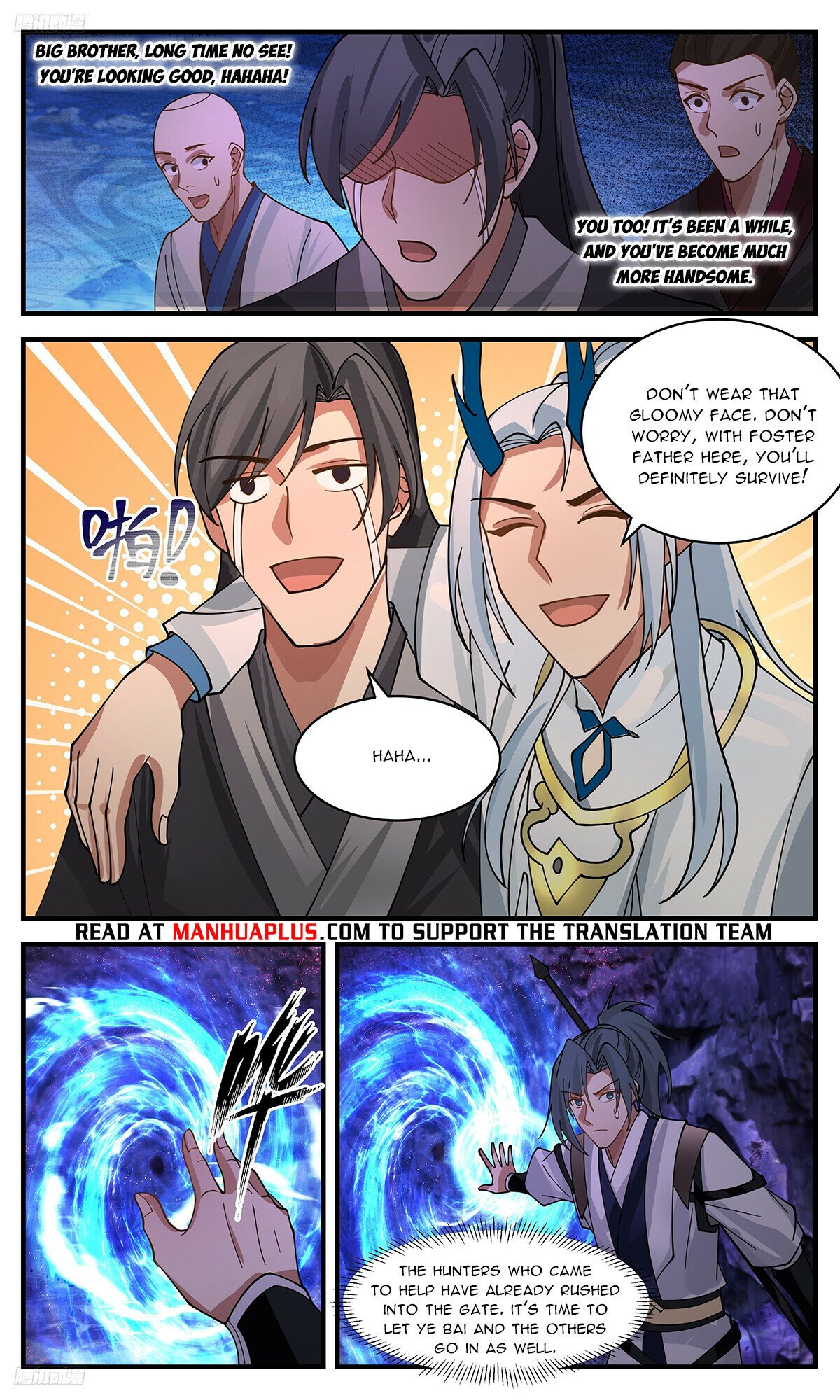 Martial Peak Chapter 3372 page 8 - Chapter 3372: Don't Wear Such A Gloomy Face!