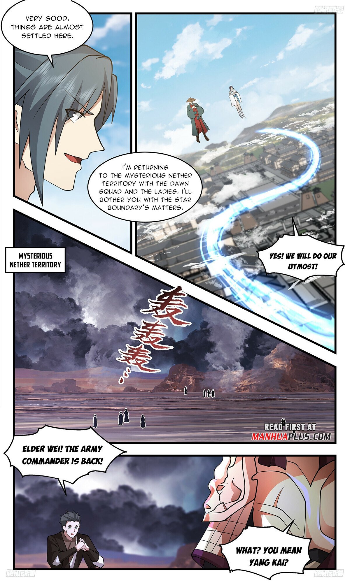 Martial Peak Chapter 3382 page 7 - Chapter 3382: Returning To The Mysterious Nether Territory