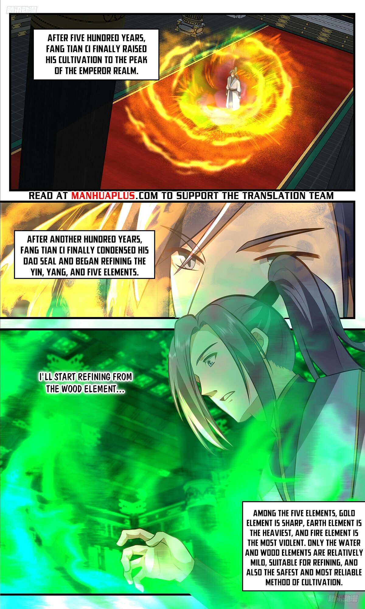 Martial Peak Chapter 3398 page 6 - Chapter 3398: Refining The Yin, Yang, and Five Elements