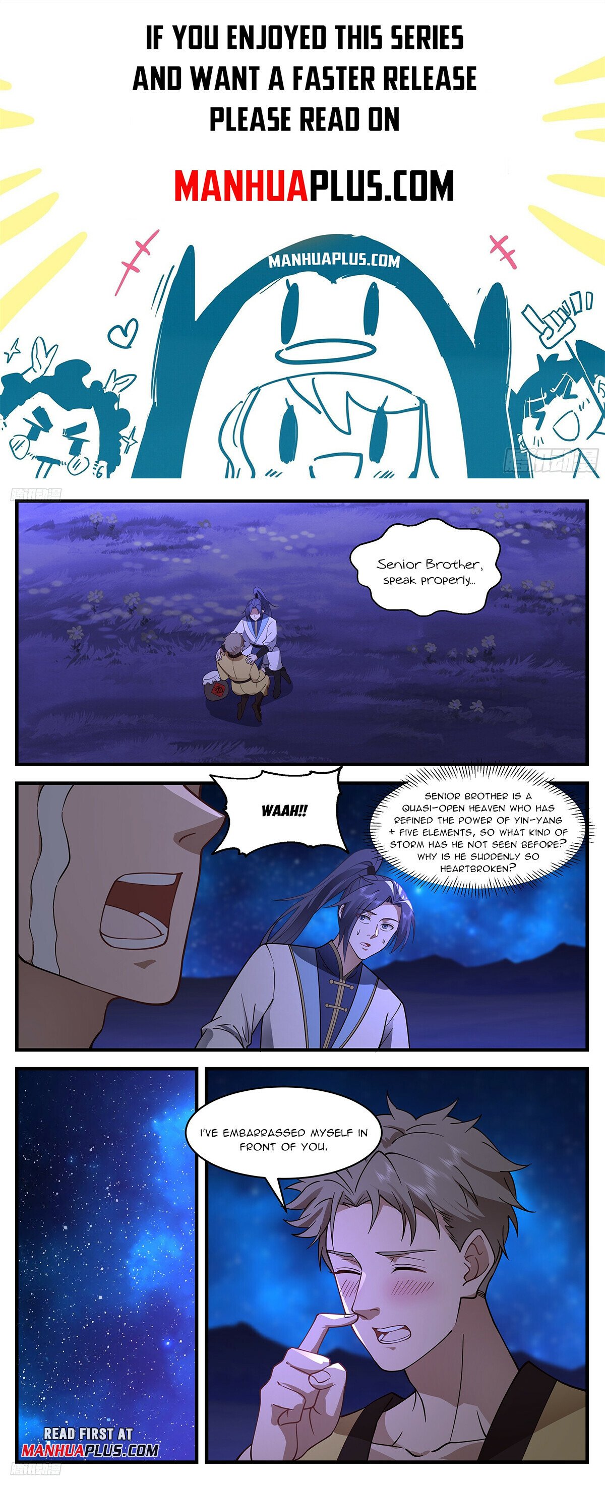 Martial Peak Chapter 3399 page 1 - Chapter 3399: Senior Brother's Life Is Quite Bitter