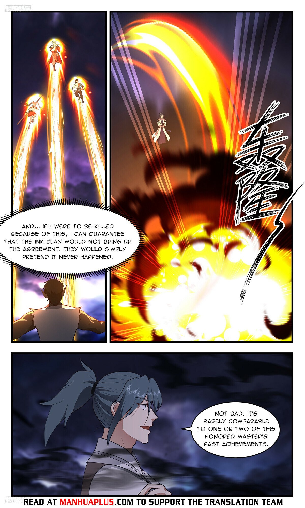 Martial Peak Chapter 3420 page 4 - Chapter 3420: You Dare Talk Back To Your Honored Master?