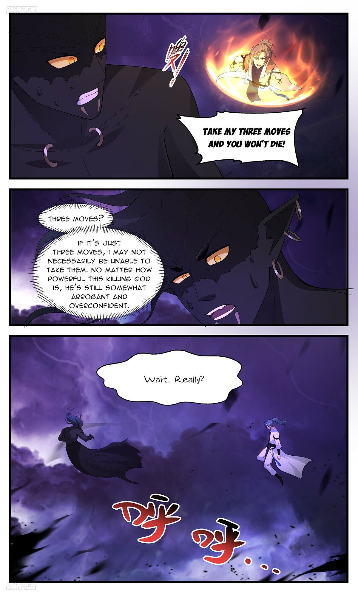 Martial Peak Chapter 3425 page 2 - Chapter 3425: Take My Three Moves!
