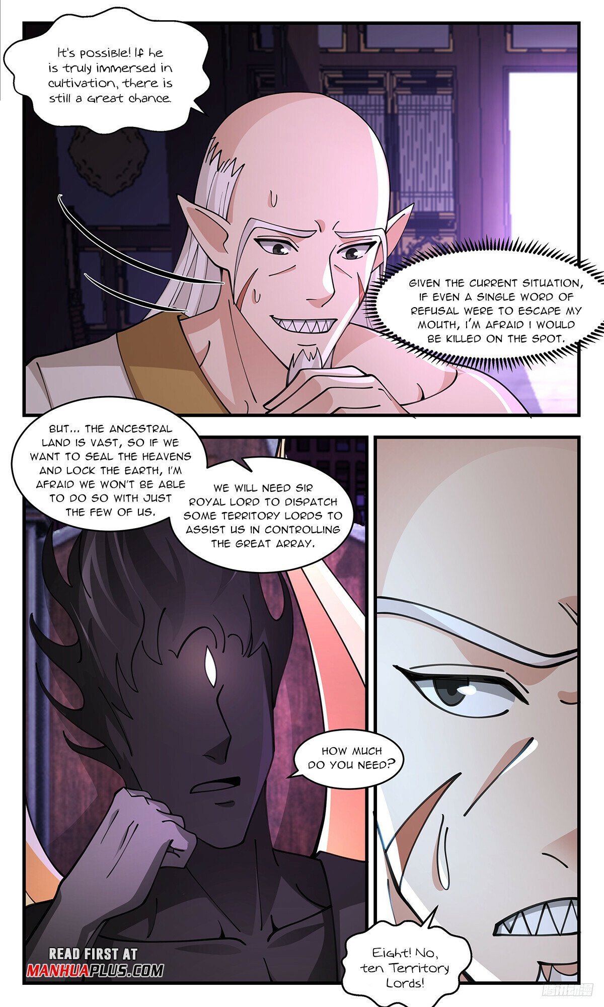 Martial Peak Chapter 3428 page 11 - Chapter 3428: For The Ink Clan!
