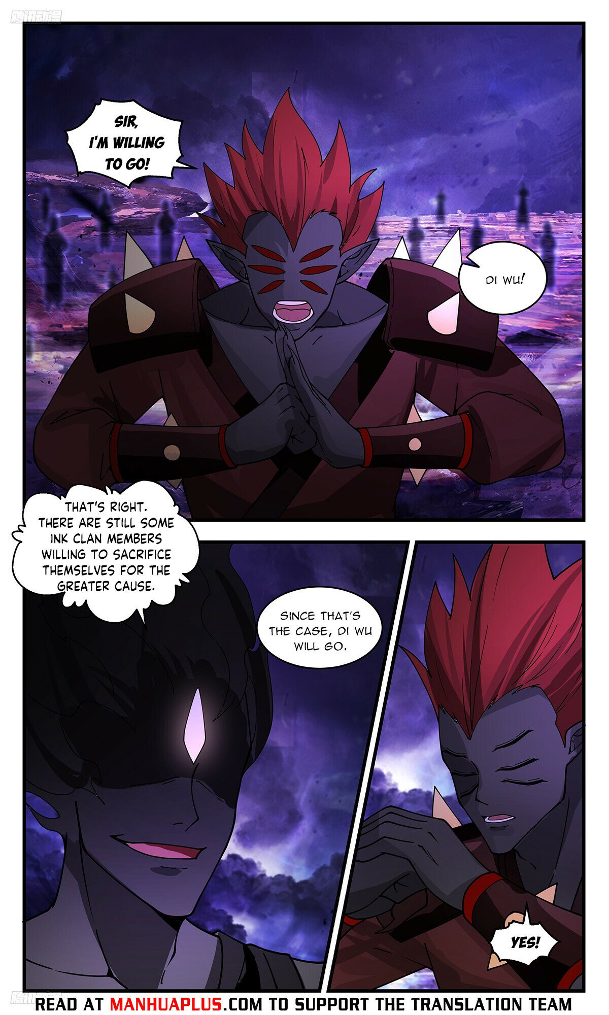 Martial Peak Chapter 3428 page 4 - Chapter 3428: For The Ink Clan!
