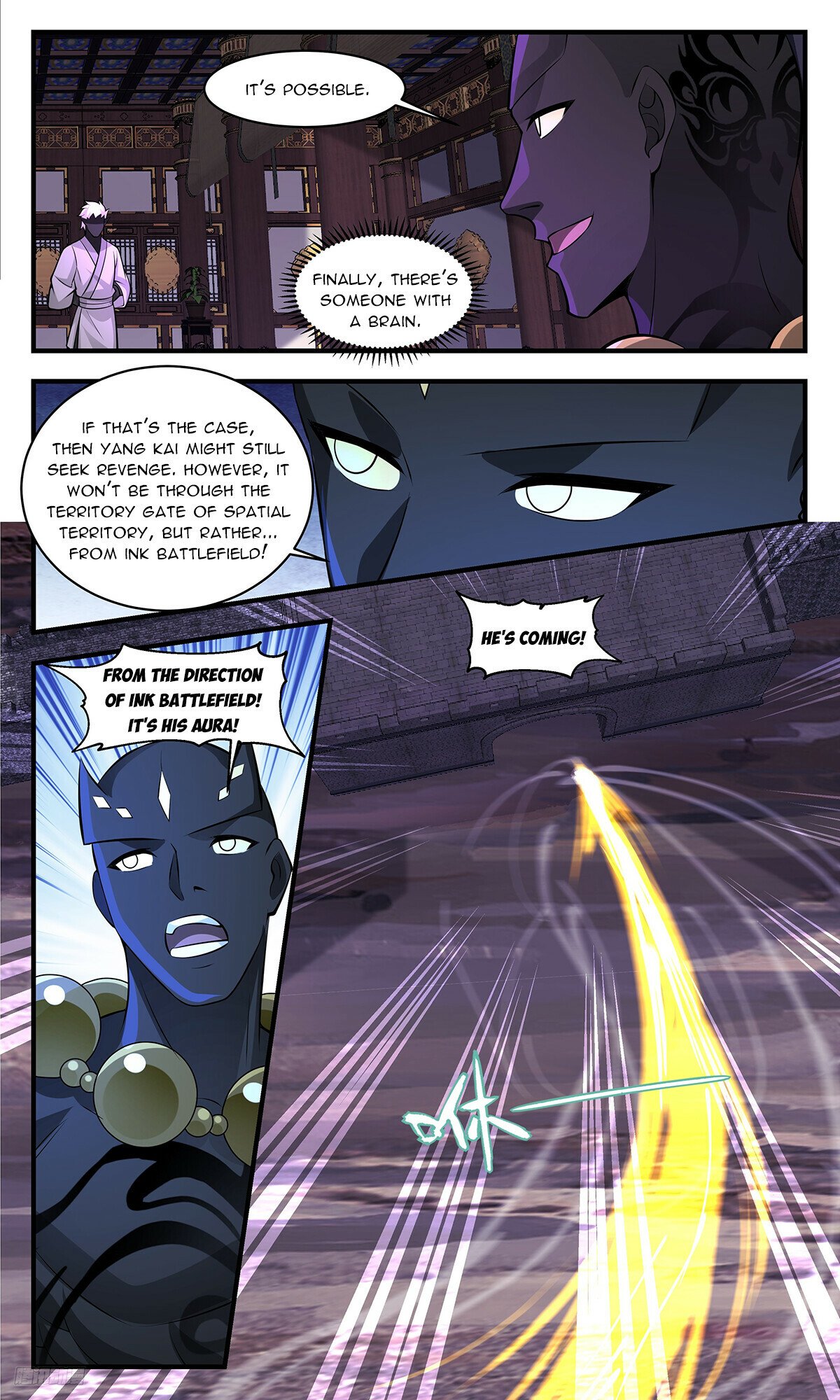 Martial Peak Chapter 3442 page 10 - Chapter 3442: Attacking From Ink Battlefield