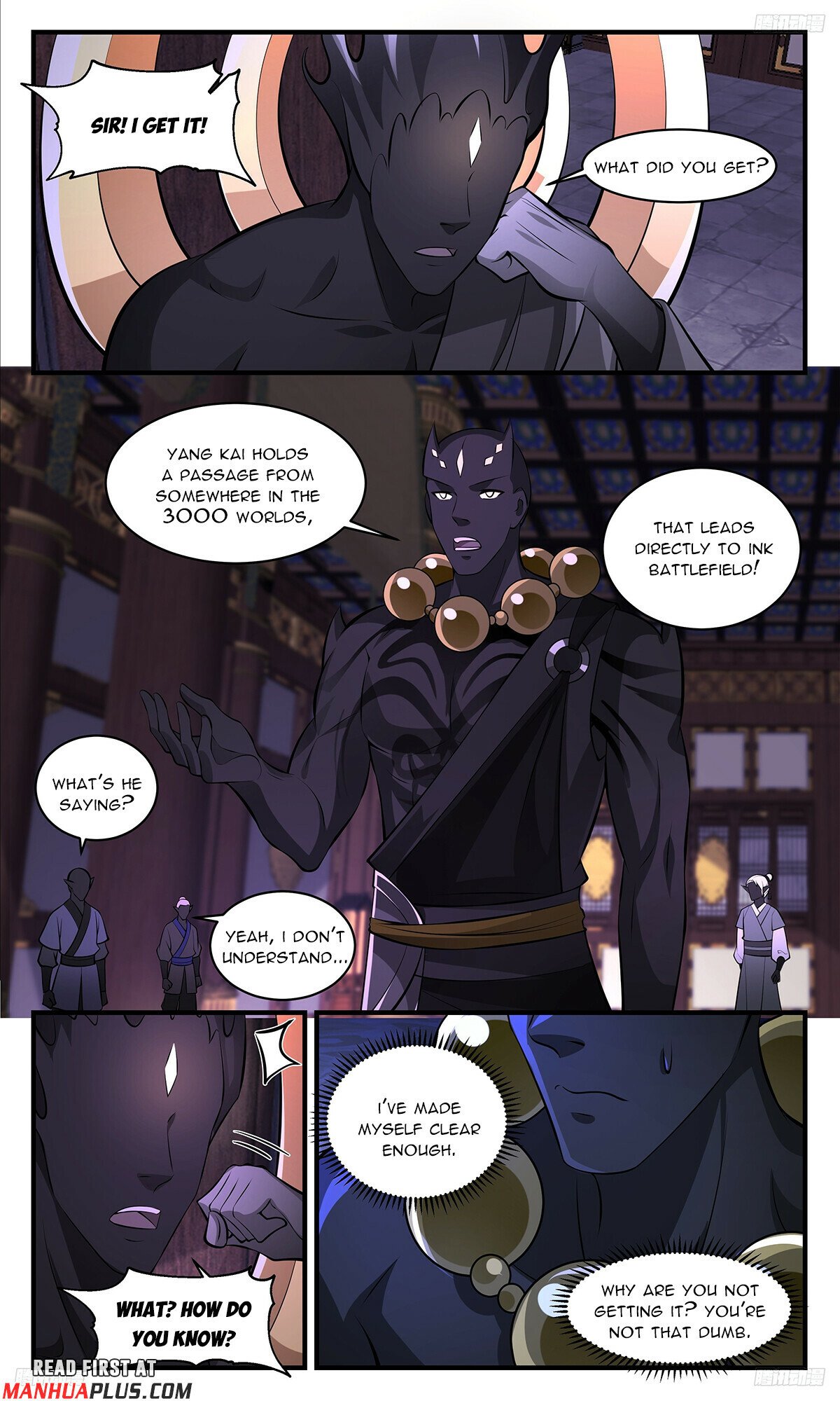 Martial Peak Chapter 3442 page 7 - Chapter 3442: Attacking From Ink Battlefield
