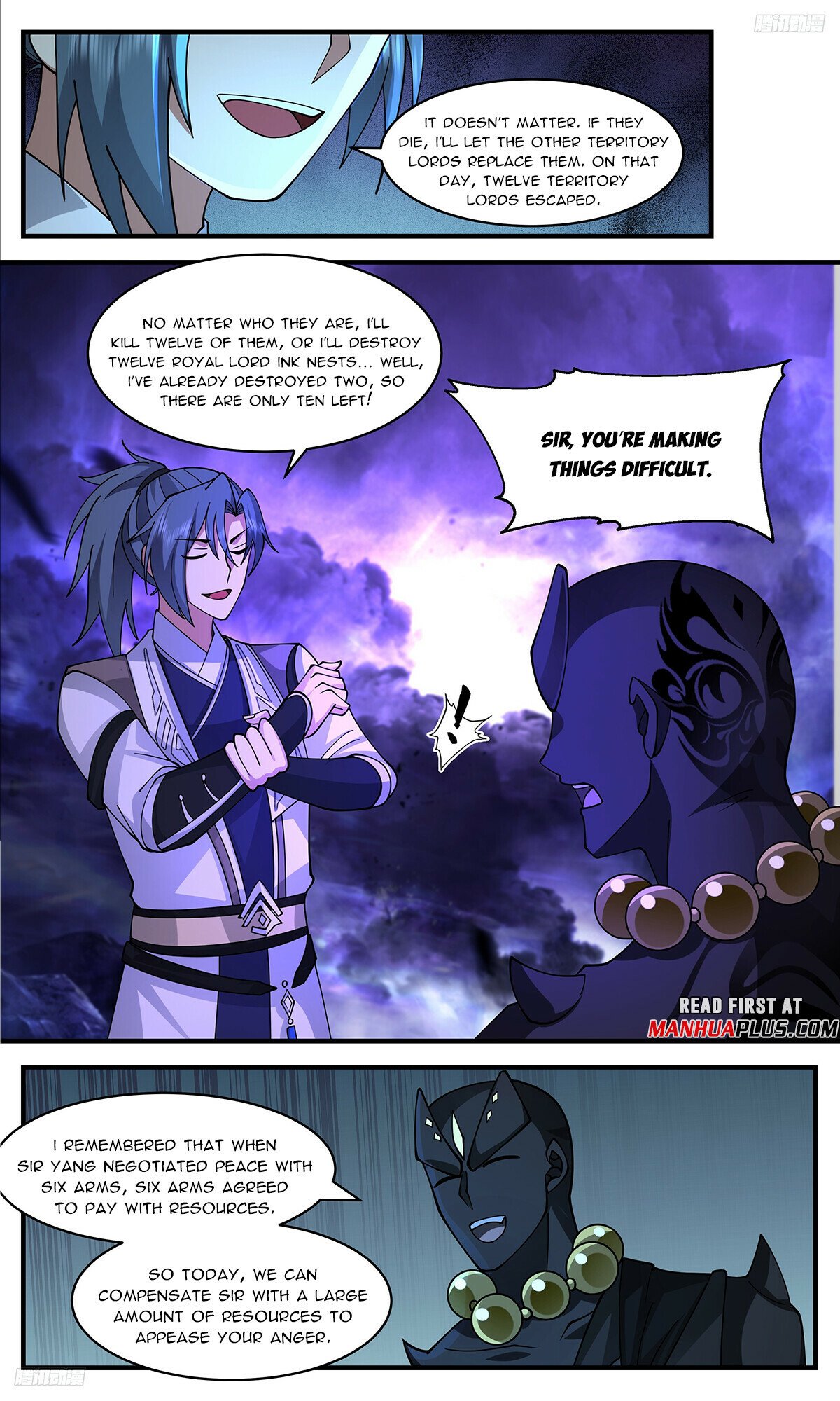 Martial Peak Chapter 3445 page 5 - Chapter 3445: Two Conditions