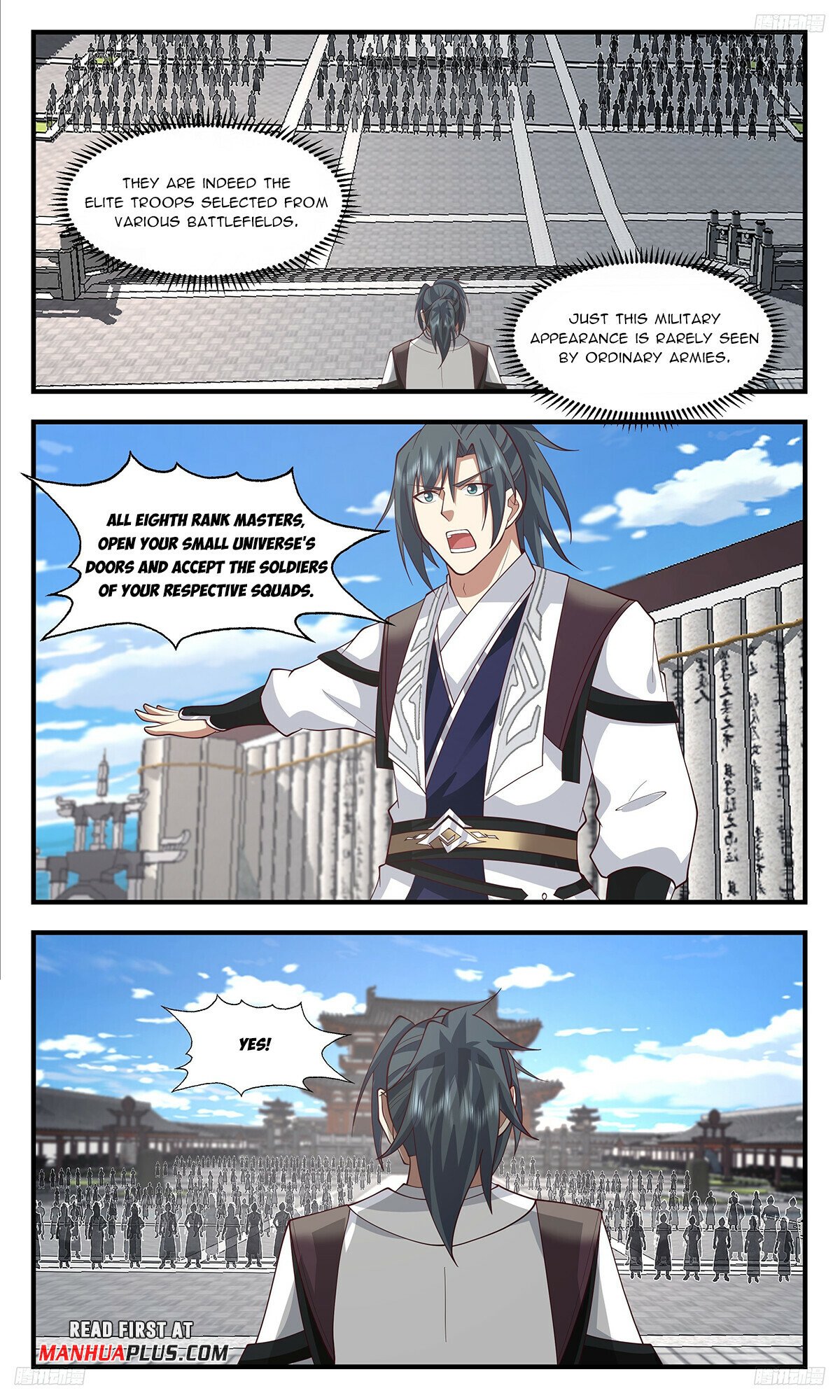 Martial Peak Chapter 3450 page 7 - Chapter 3450: What's The Difference Between You And Me?