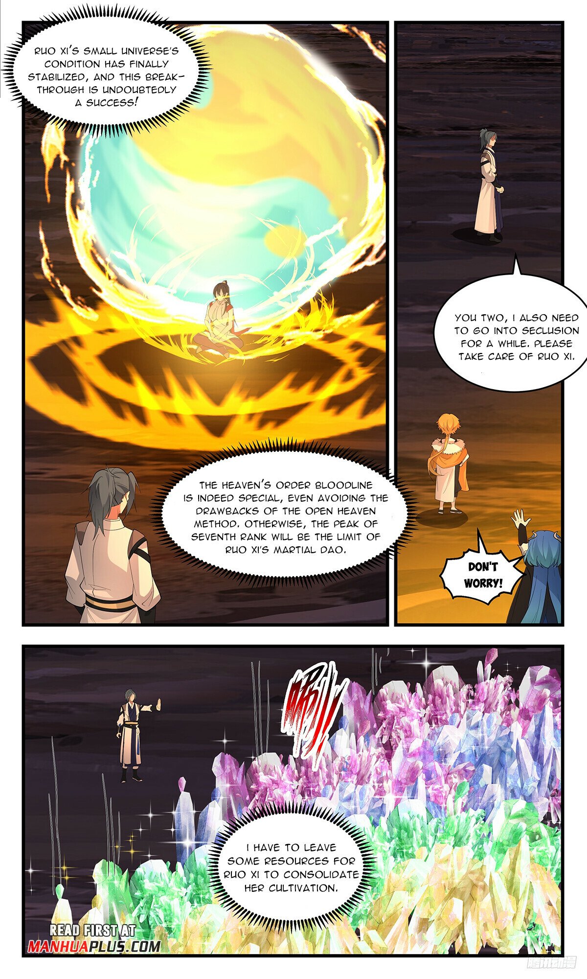 Martial Peak Chapter 3462 page 11 - Chapter 3462: Ruo Xi's Breakthrough