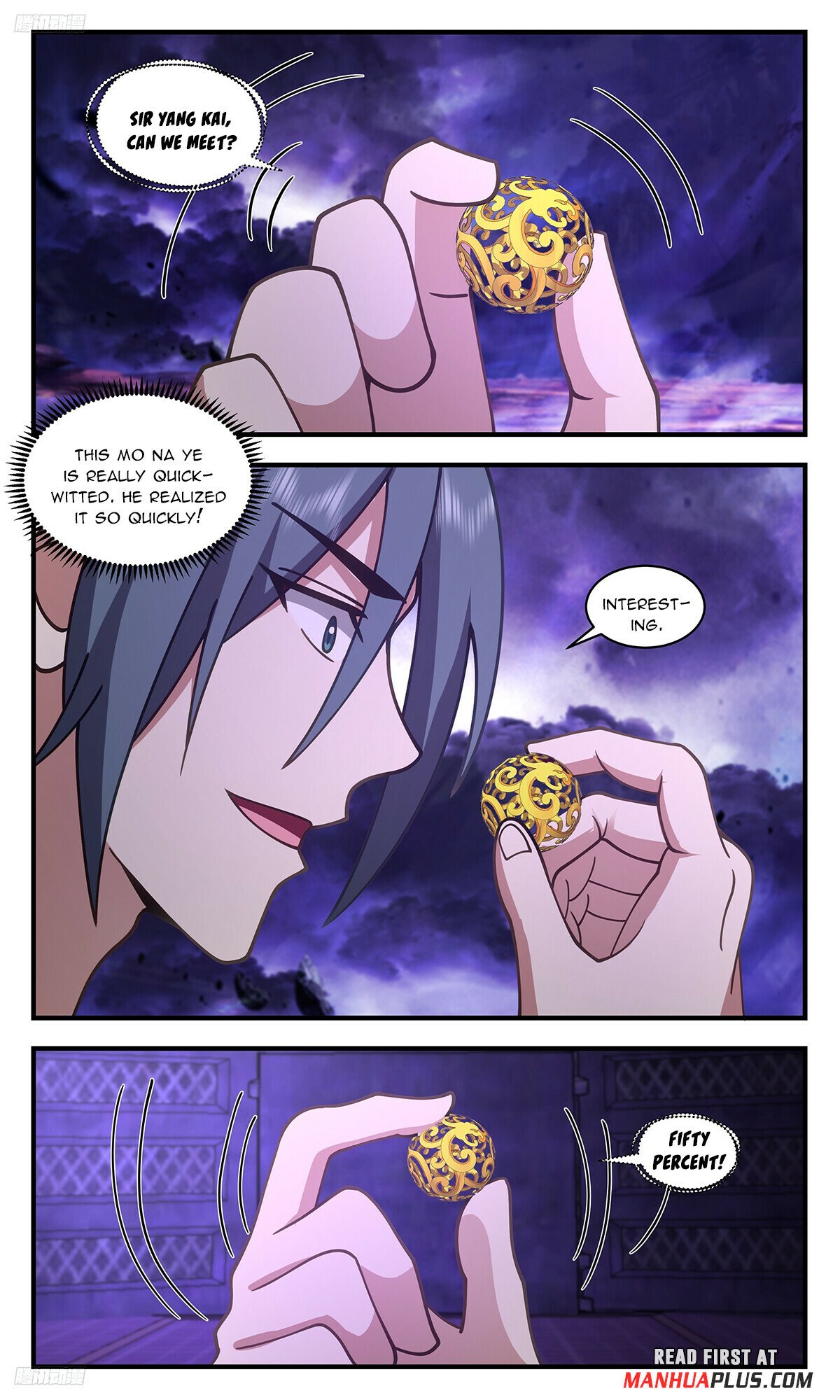 Martial Peak Chapter 3467 page 3 - Chapter 3467: What? You're Not Willing?