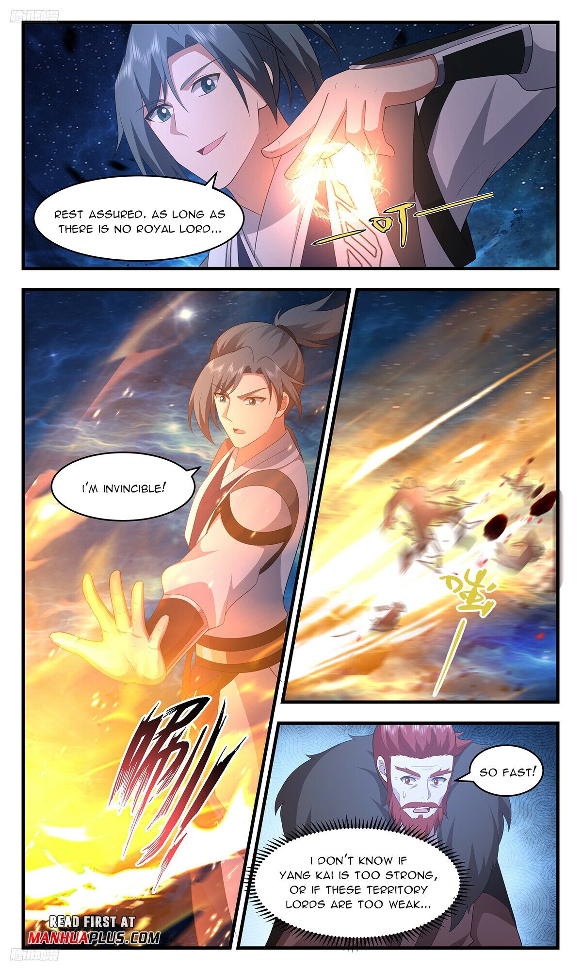 Martial Peak Chapter 3474 page 3 - Chapter 3474: Fighting Against Powerful Enemies Maketh A Man