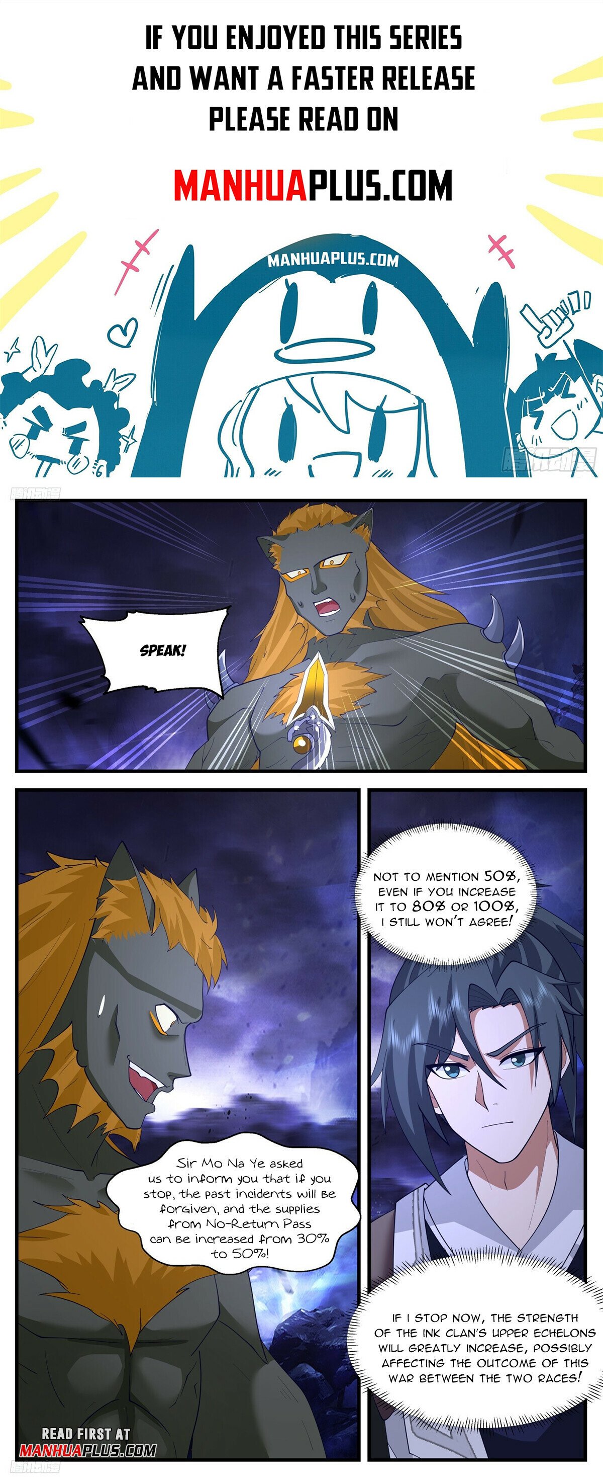 Martial Peak Chapter 3482 page 1 - Chapter 3482: No One Will Return Alive