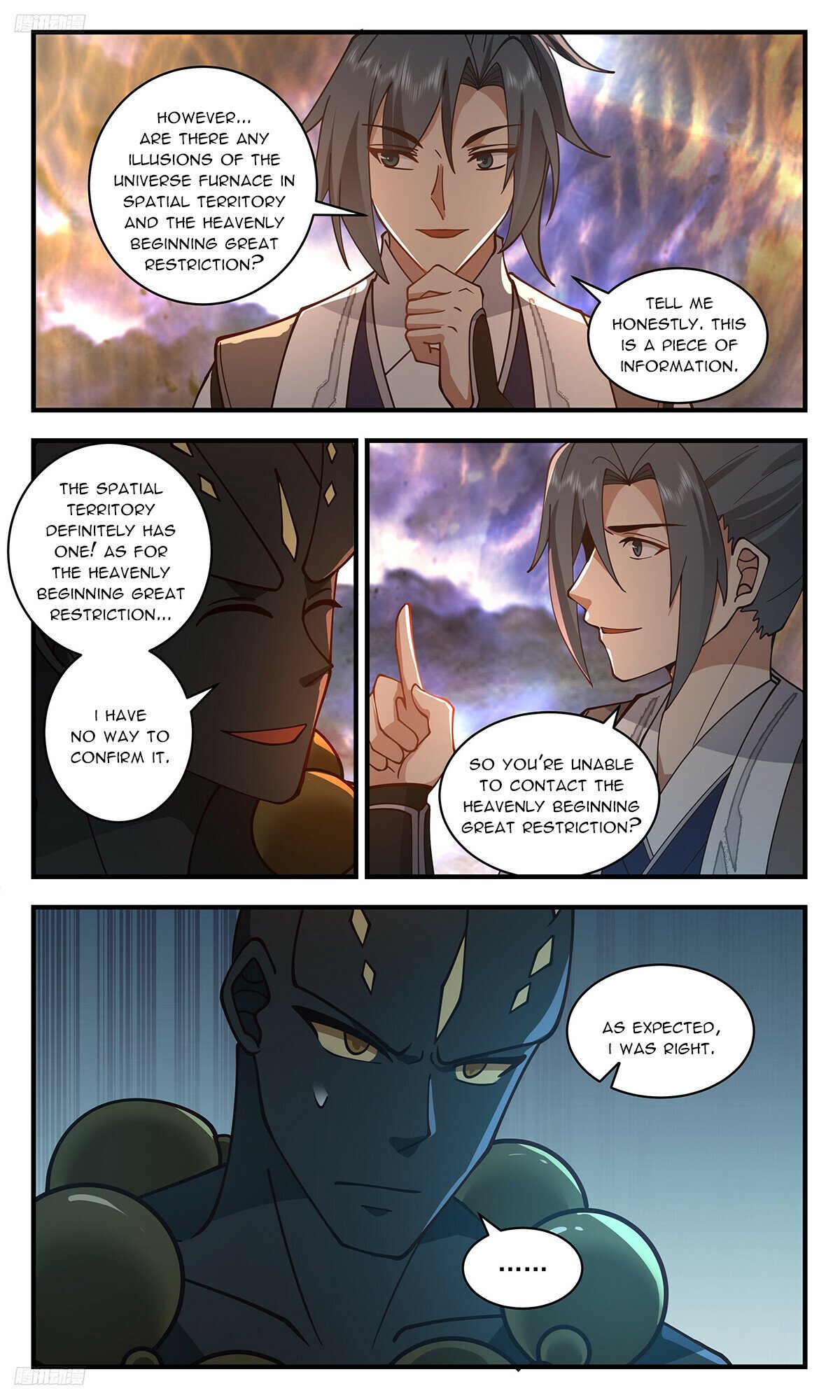 Martial Peak Chapter 3495 page 2 - Chapter 3495: Universe Furnace's Projections