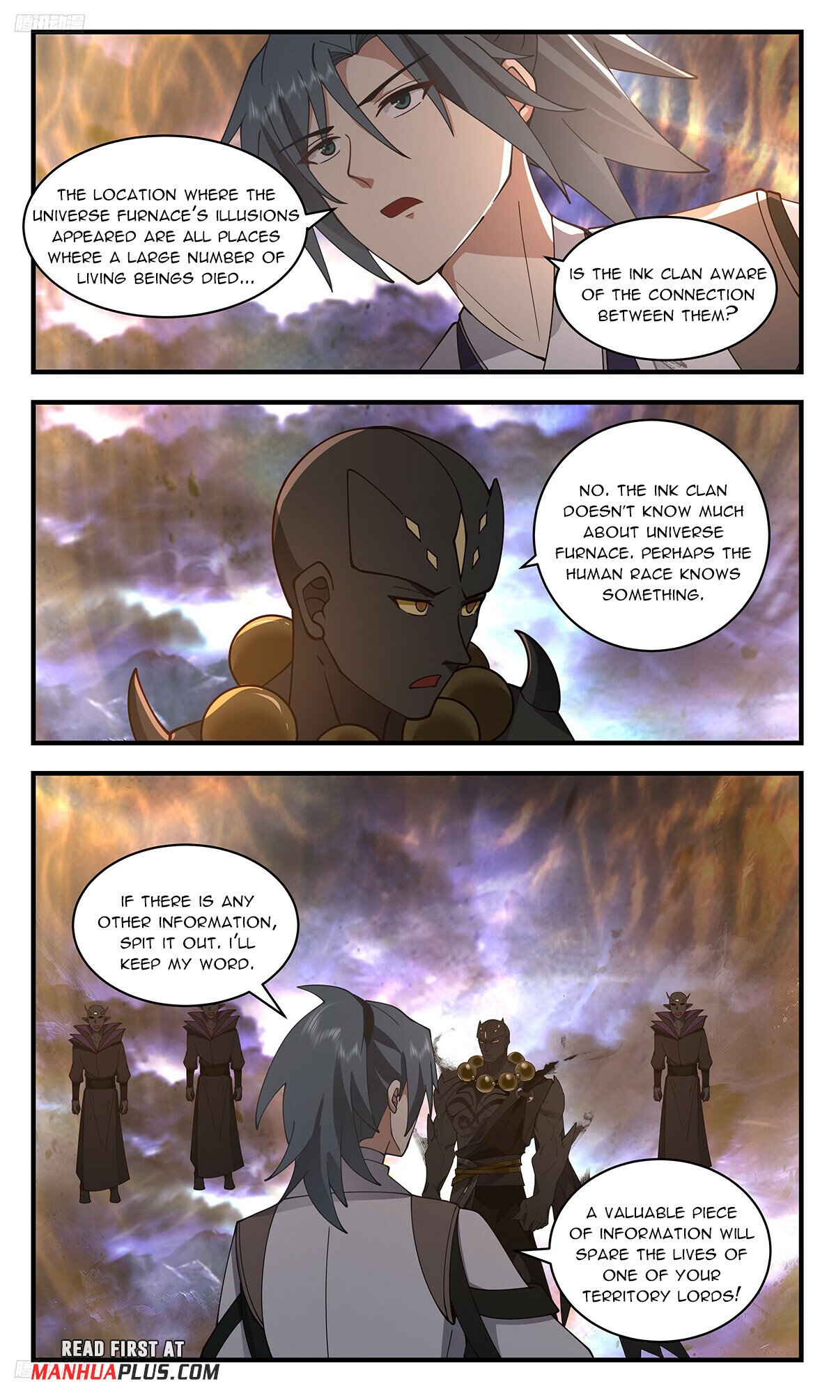 Martial Peak Chapter 3495 page 3 - Chapter 3495: Universe Furnace's Projections