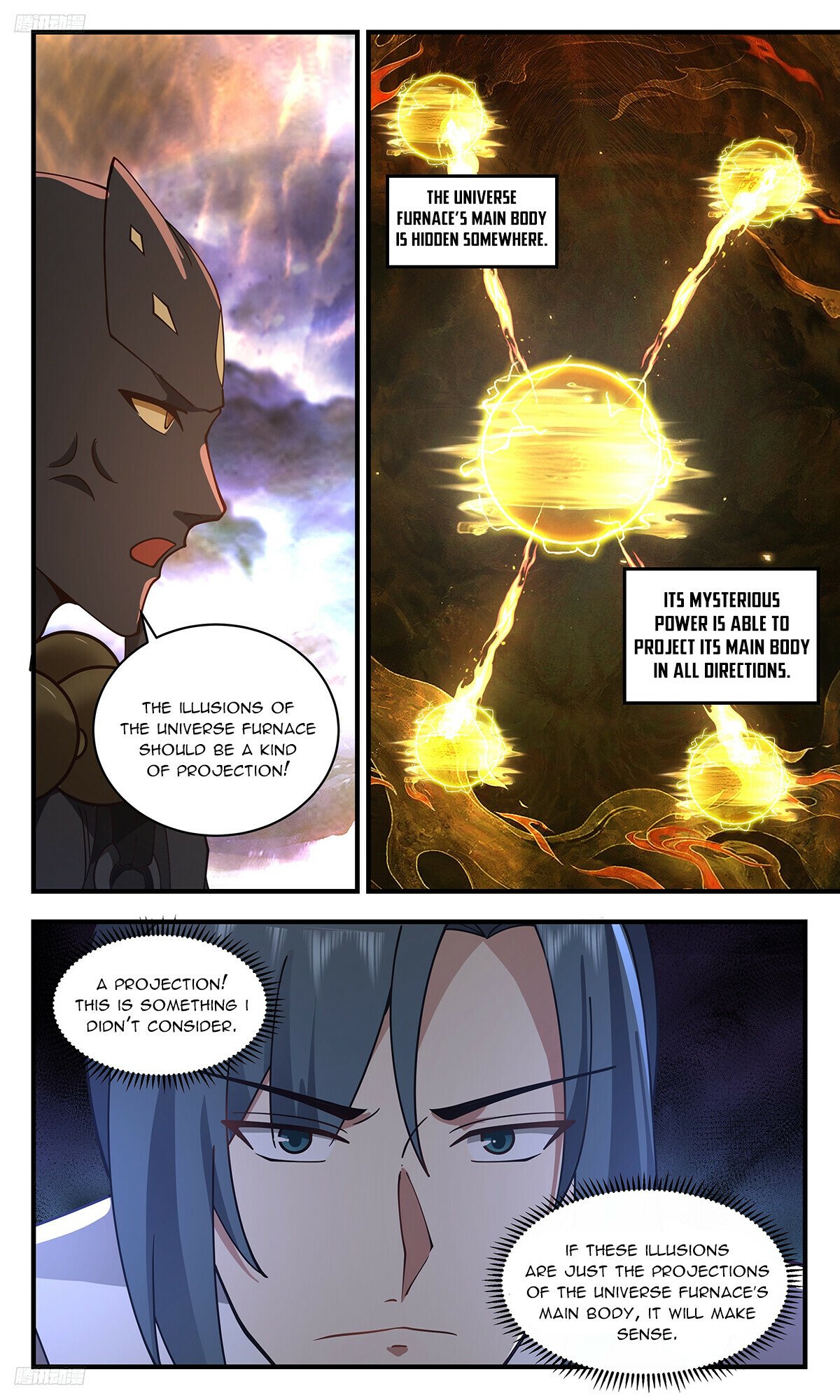 Martial Peak Chapter 3495 page 4 - Chapter 3495: Universe Furnace's Projections