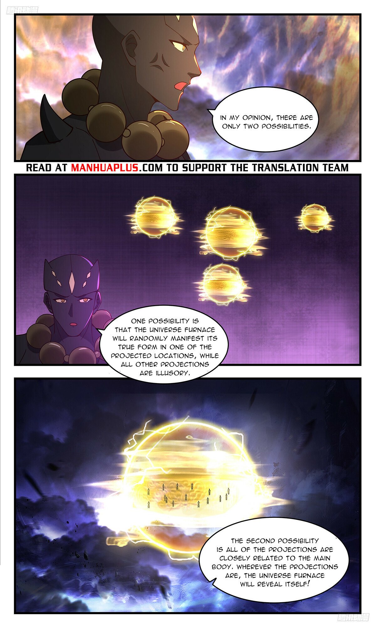 Martial Peak Chapter 3495 page 6 - Chapter 3495: Universe Furnace's Projections