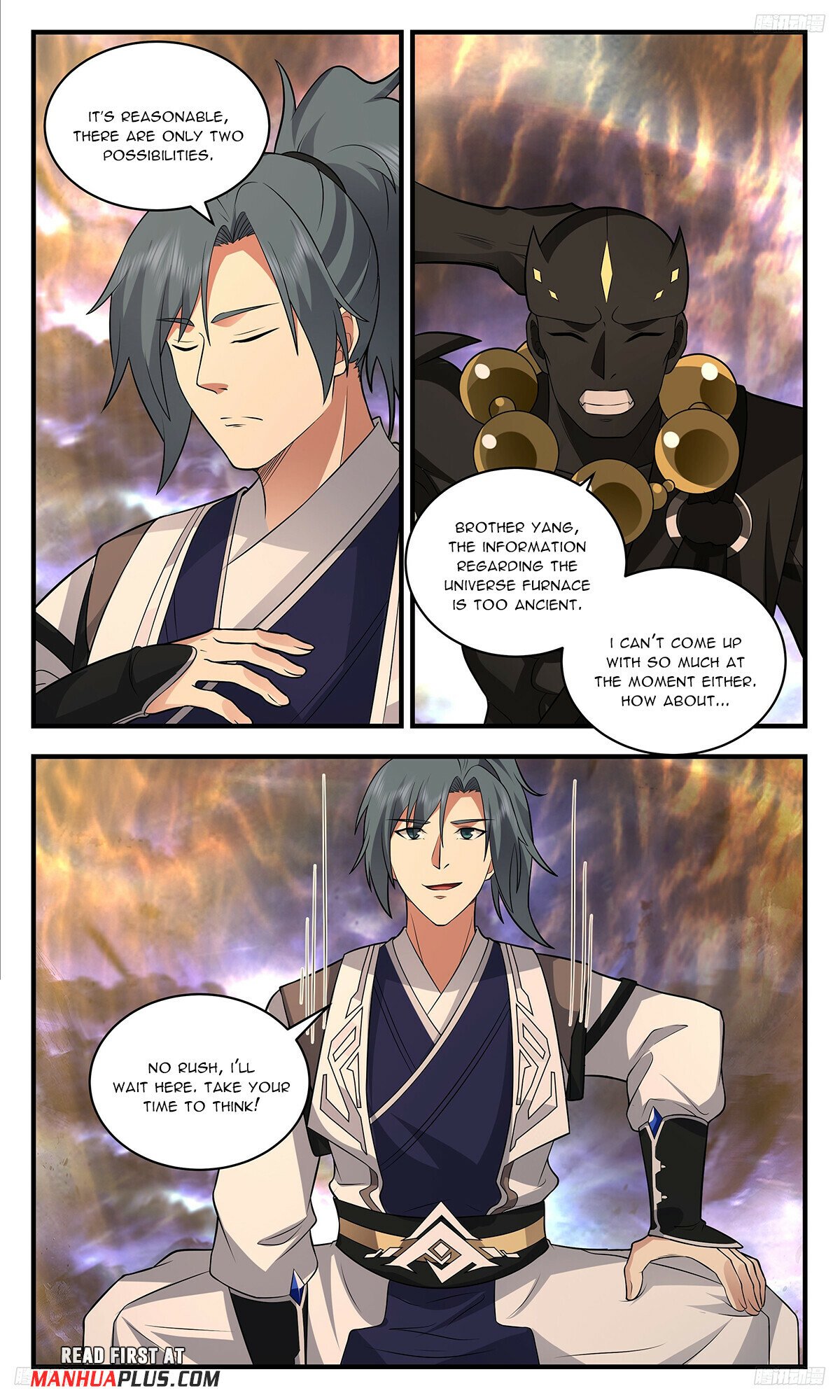 Martial Peak Chapter 3495 page 7 - Chapter 3495: Universe Furnace's Projections