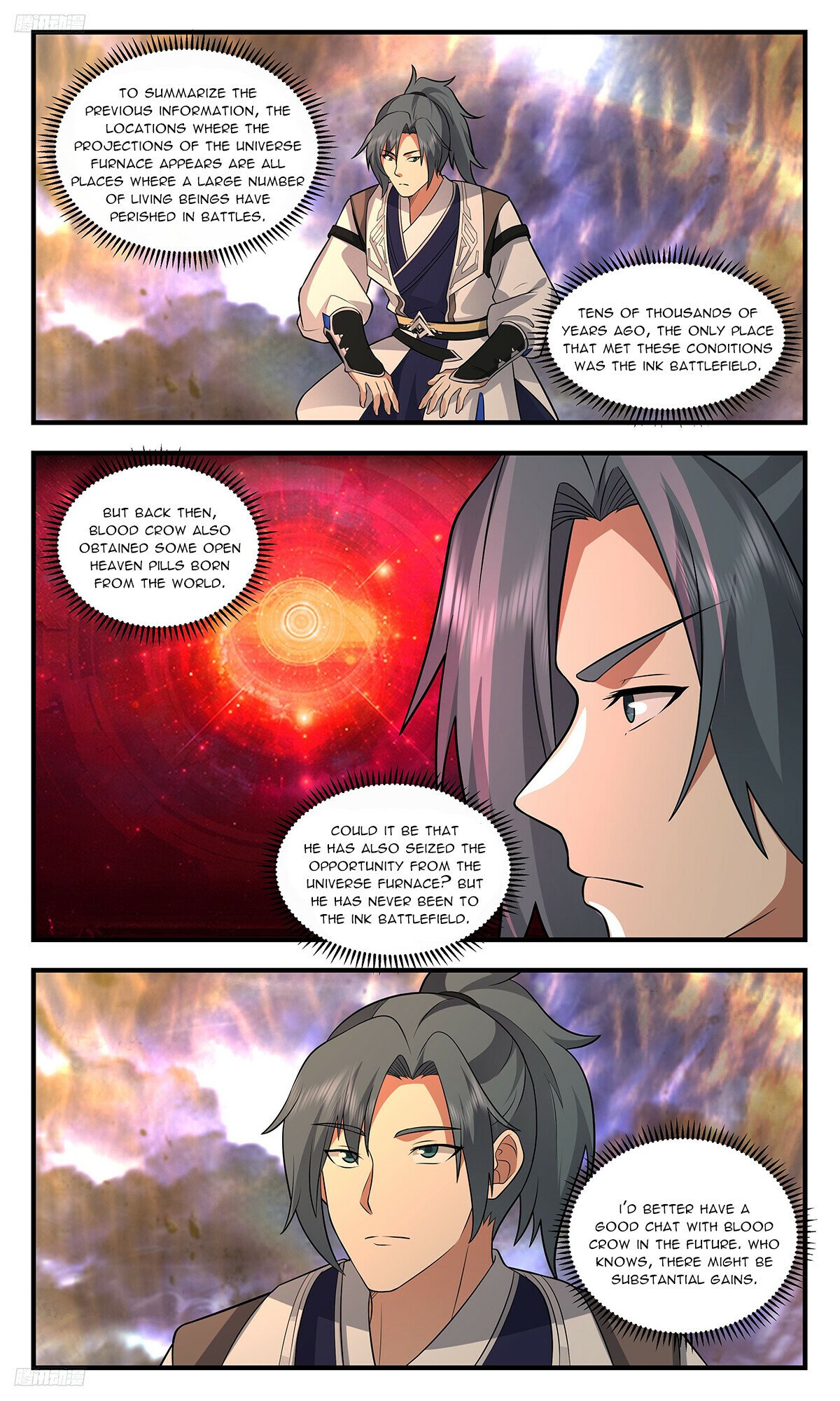 Martial Peak Chapter 3495 page 8 - Chapter 3495: Universe Furnace's Projections