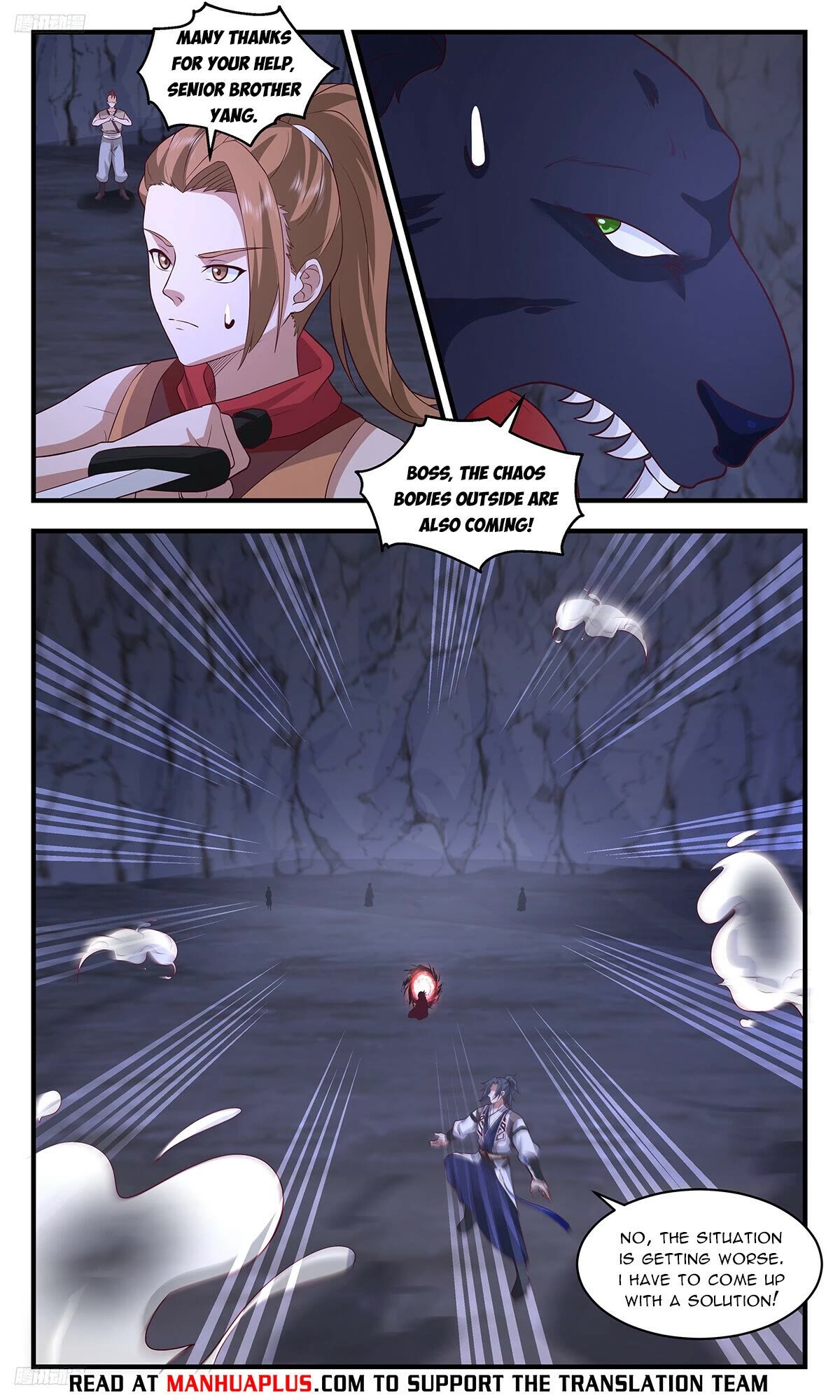 Martial Peak Chapter 3528 page 4 - Chapter 3528: The Power Of The Great Dao, Manifested!