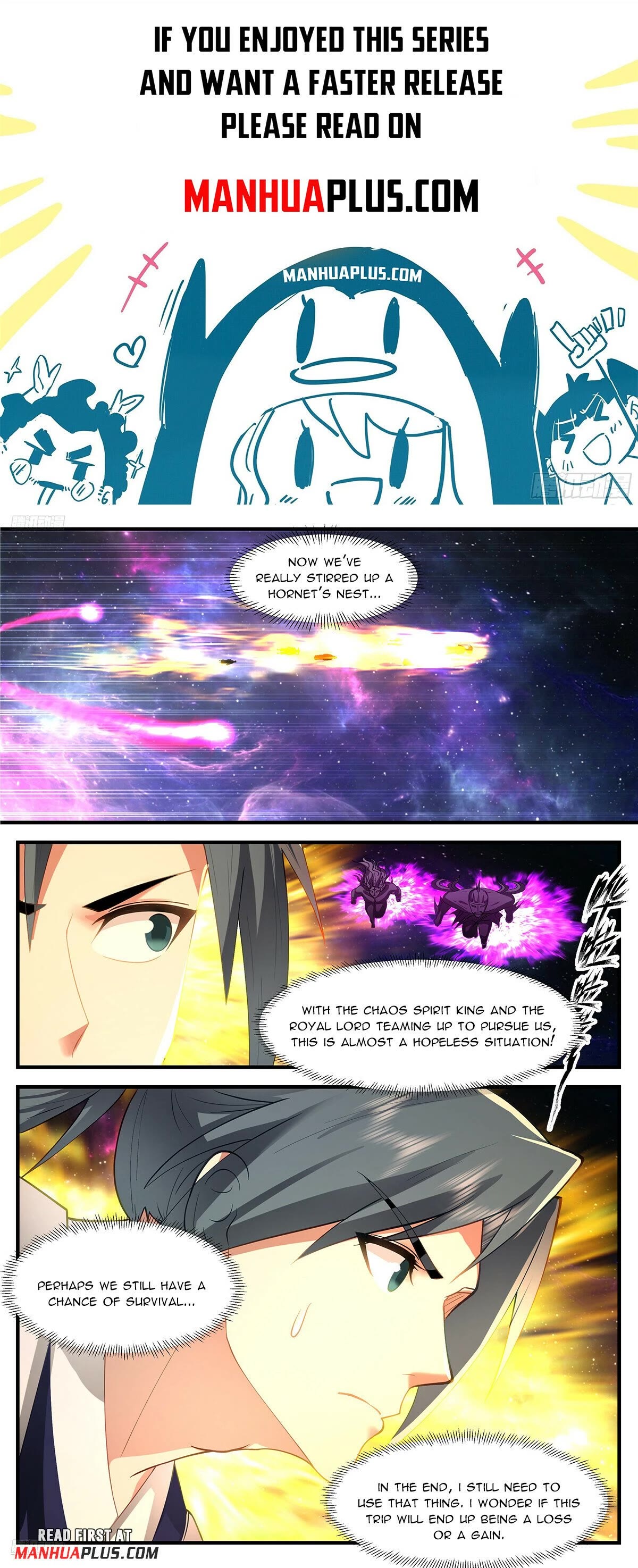 Martial Peak Chapter 3540 page 1 - Chapter 3540: Ninth Rank Master's Manifestation