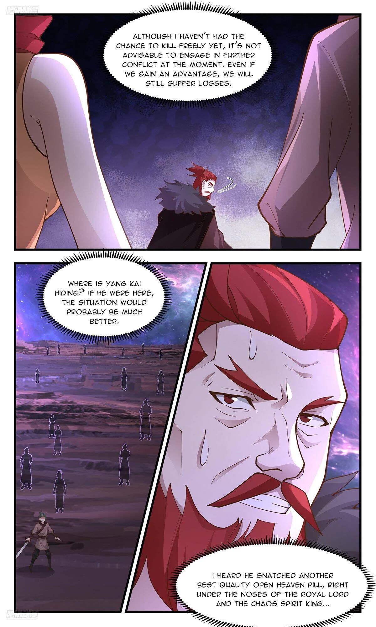 Martial Peak Chapter 3554 page 4 - Chapter 3554: Ouyang Lie, You Old Bastard!