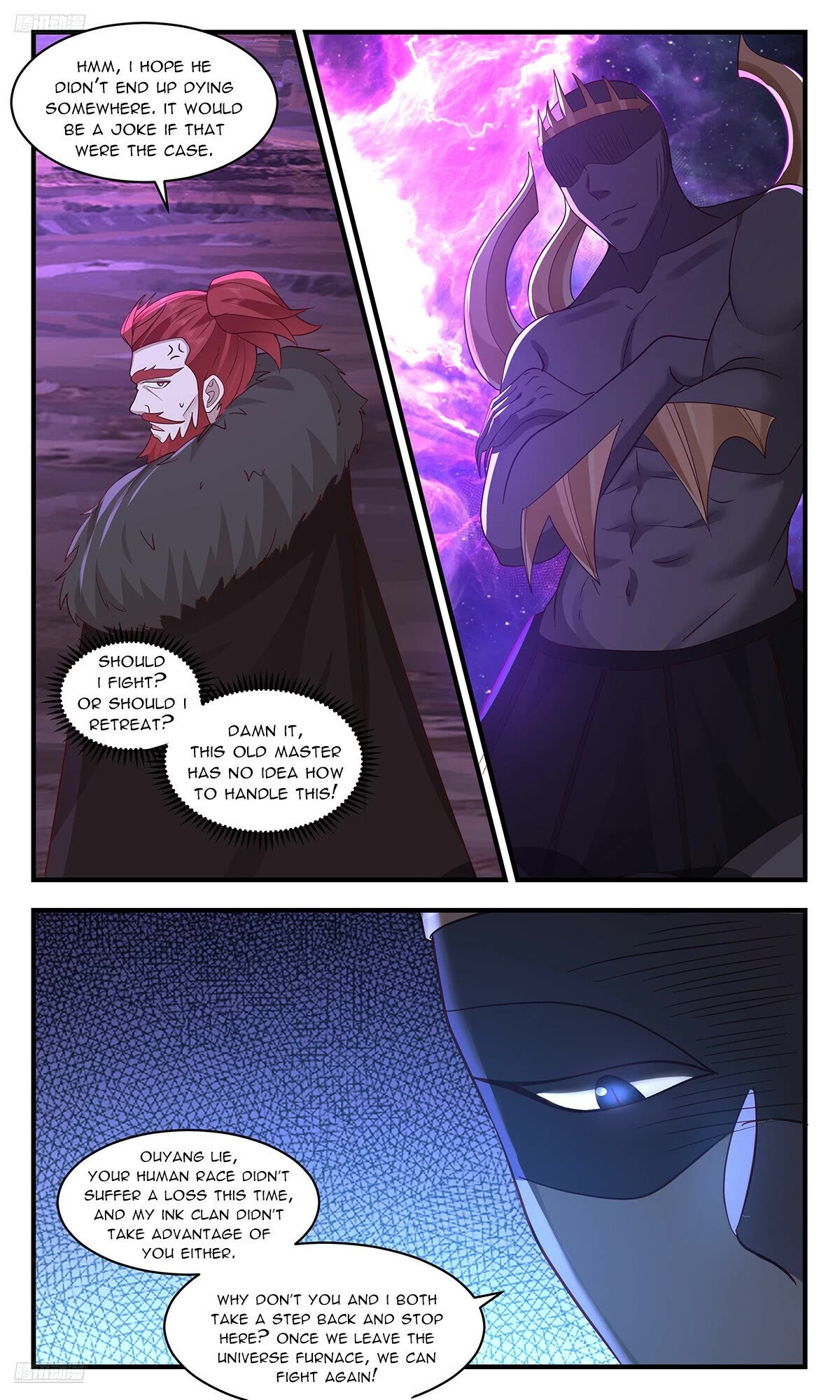 Martial Peak Chapter 3554 page 8 - Chapter 3554: Ouyang Lie, You Old Bastard!