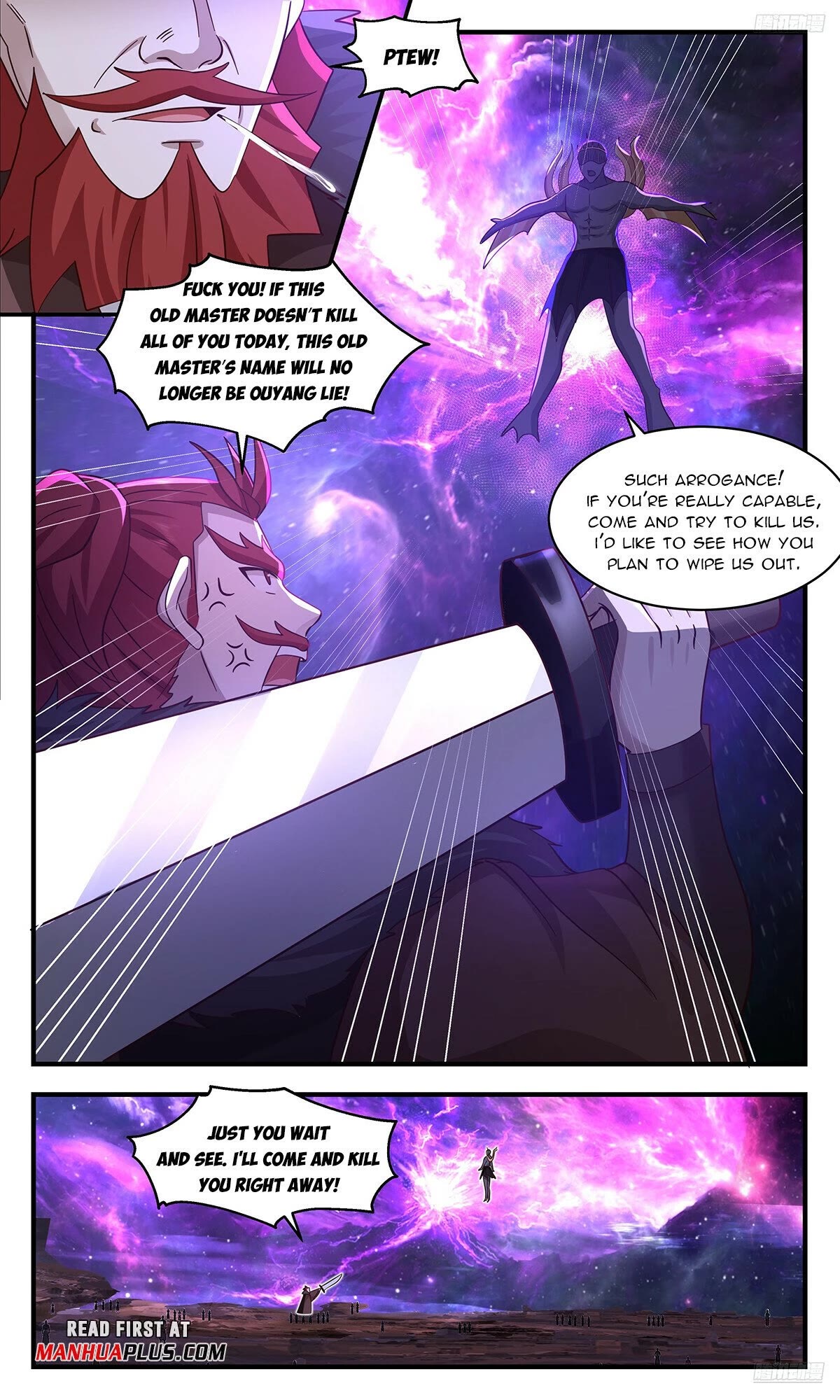 Martial Peak Chapter 3554 page 9 - Chapter 3554: Ouyang Lie, You Old Bastard!