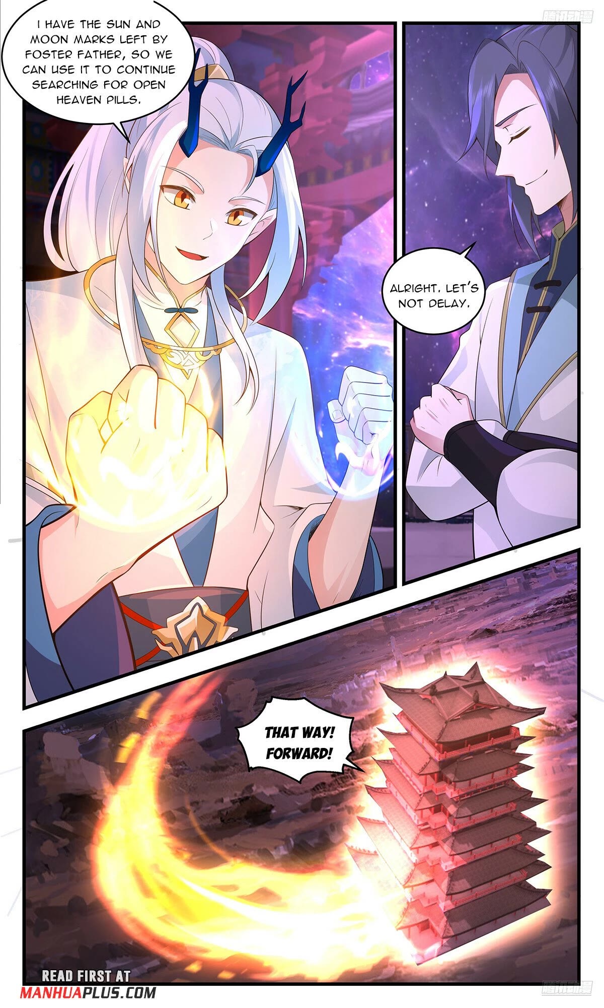 Martial Peak Chapter 3557 page 9 - Chapter 3557: Mo Na Ye Comes Out!
