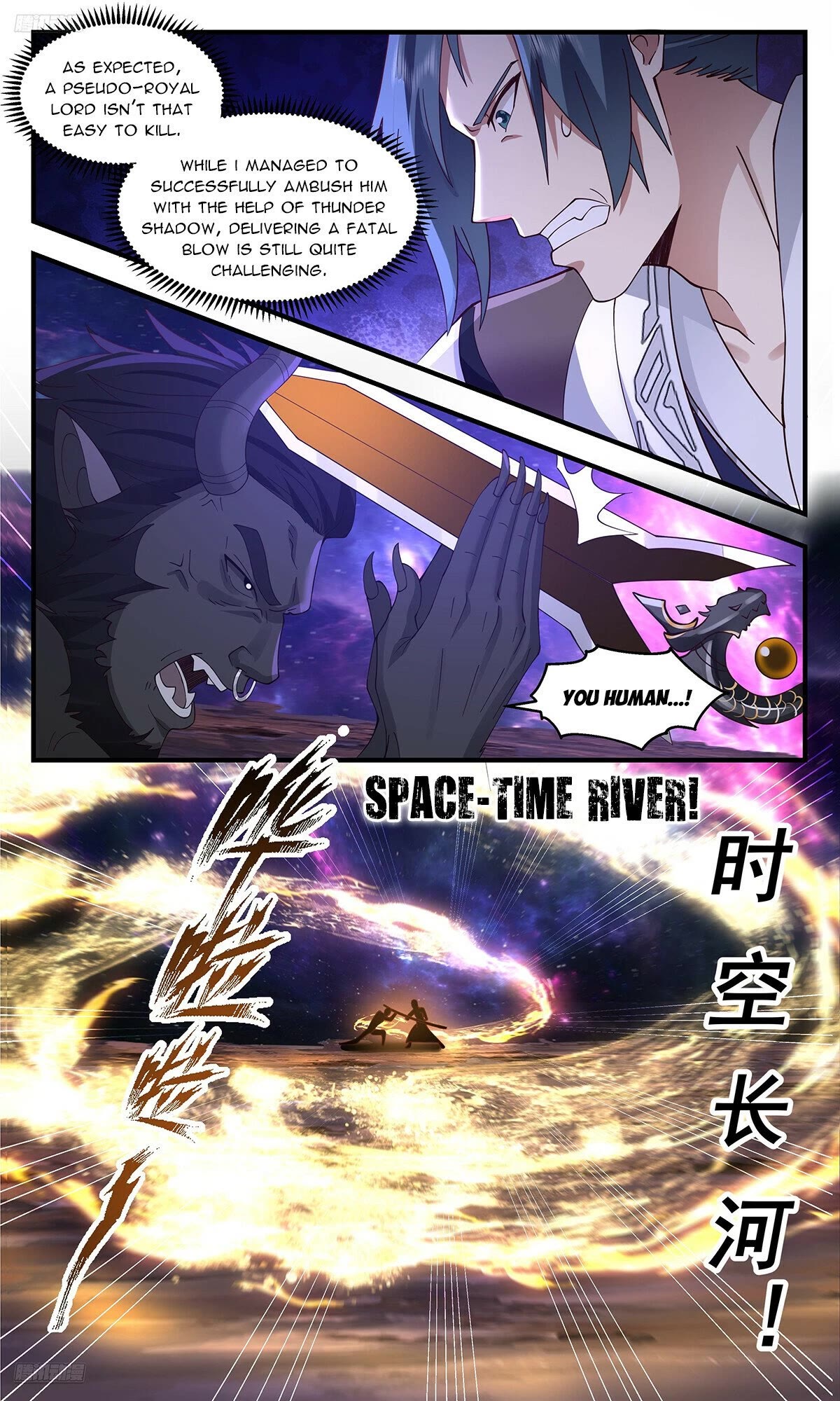 Martial Peak Chapter 3571 page 4 - Chapter 3571: The Space-Time River Displays Its Might!