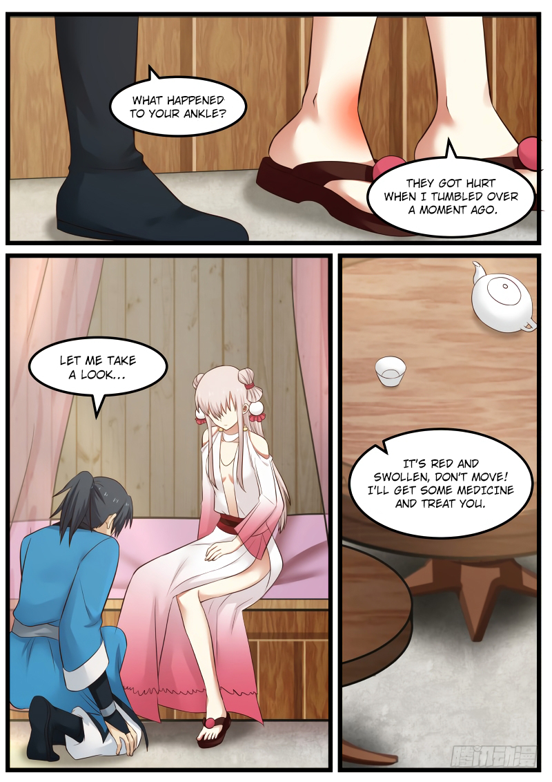 Martial Peak Chapter 43 page 14 - Chapter 43: The Tea is Good, The Server Even Better