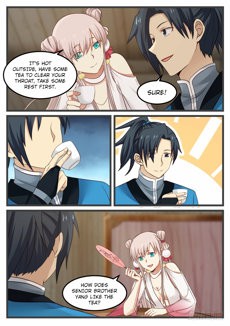 Martial Peak Chapter 43 page 4 - Chapter 43: The Tea is Good, The Server Even Better