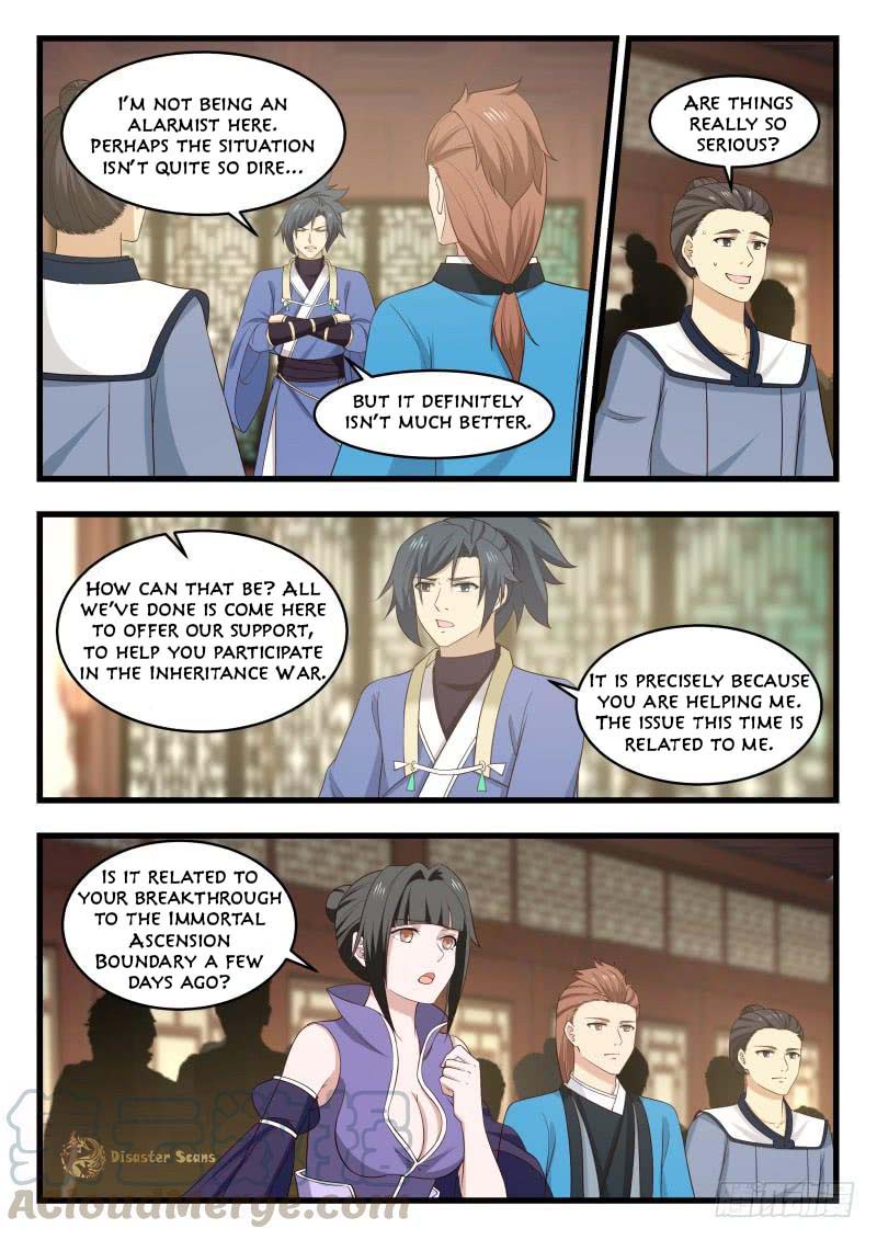 Martial Peak Chapter 493 page 3 - Chapter 493: We will not leave