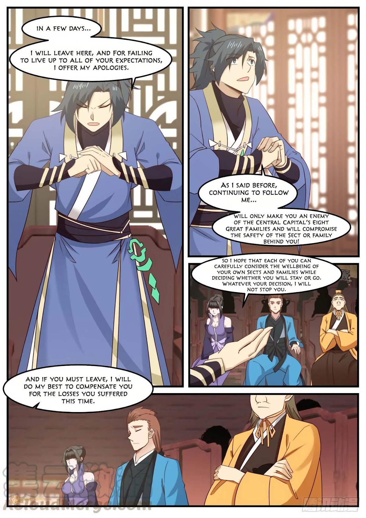 Martial Peak Chapter 515 page 5 - Chapter 515 - Who Must Leave (Part 2)