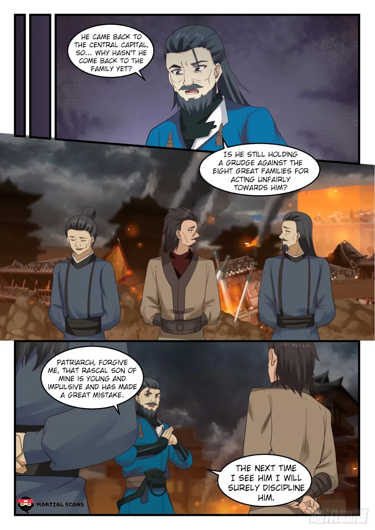 Martial Peak Chapter 547 page 10 - Chapter 547: Those Who Wrong Me Once, I Beat Three Times!