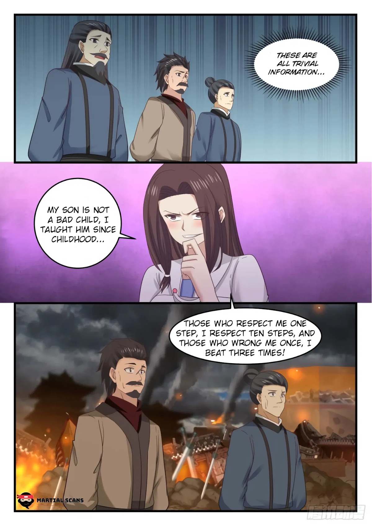 Martial Peak Chapter 547 page 13 - Chapter 547: Those Who Wrong Me Once, I Beat Three Times!