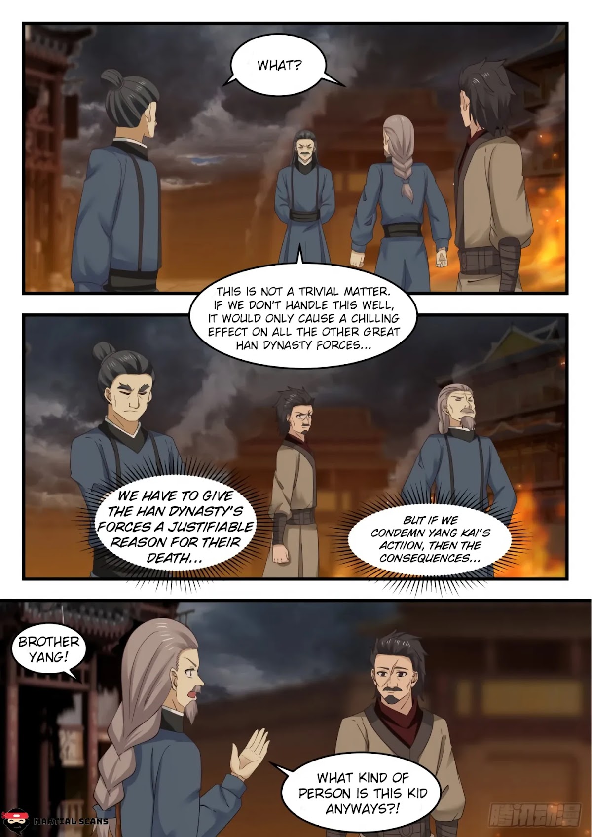 Martial Peak Chapter 547 page 6 - Chapter 547: Those Who Wrong Me Once, I Beat Three Times!