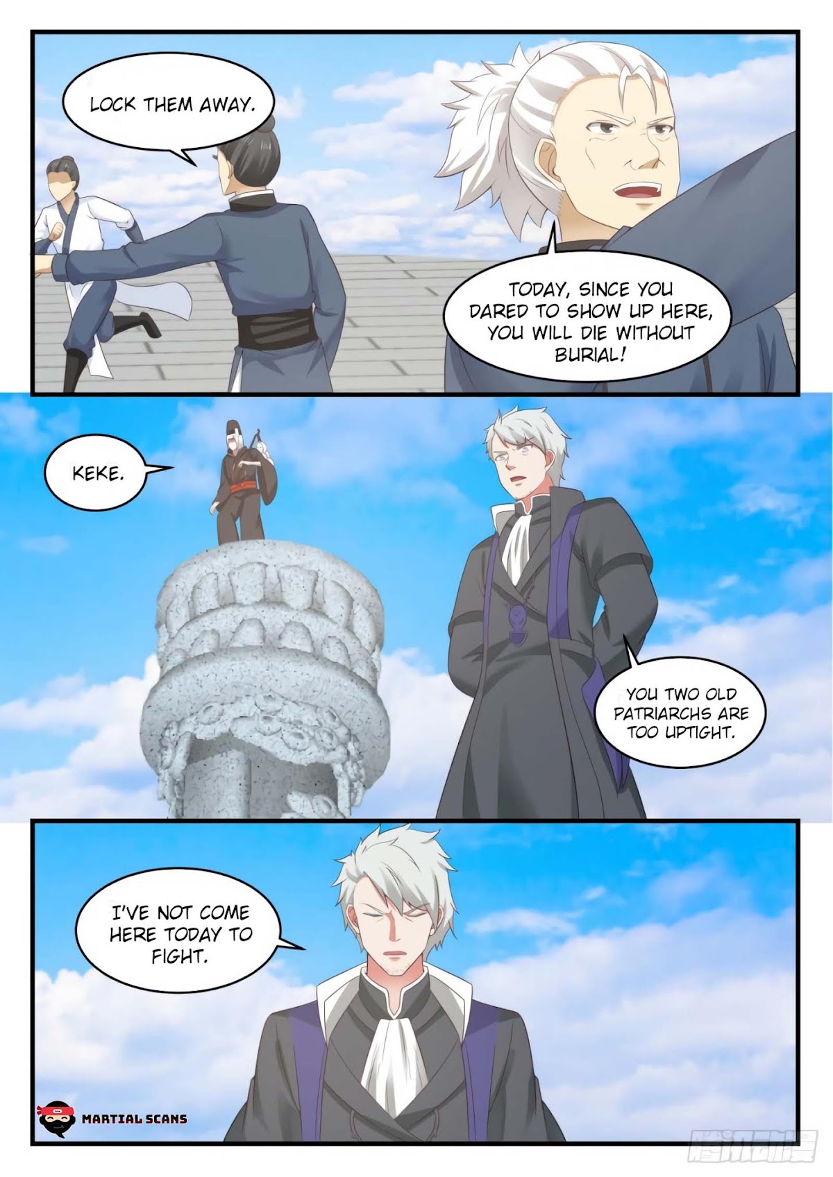 Martial Peak Chapter 556 page 11 - Chapter 556: Just to talk!