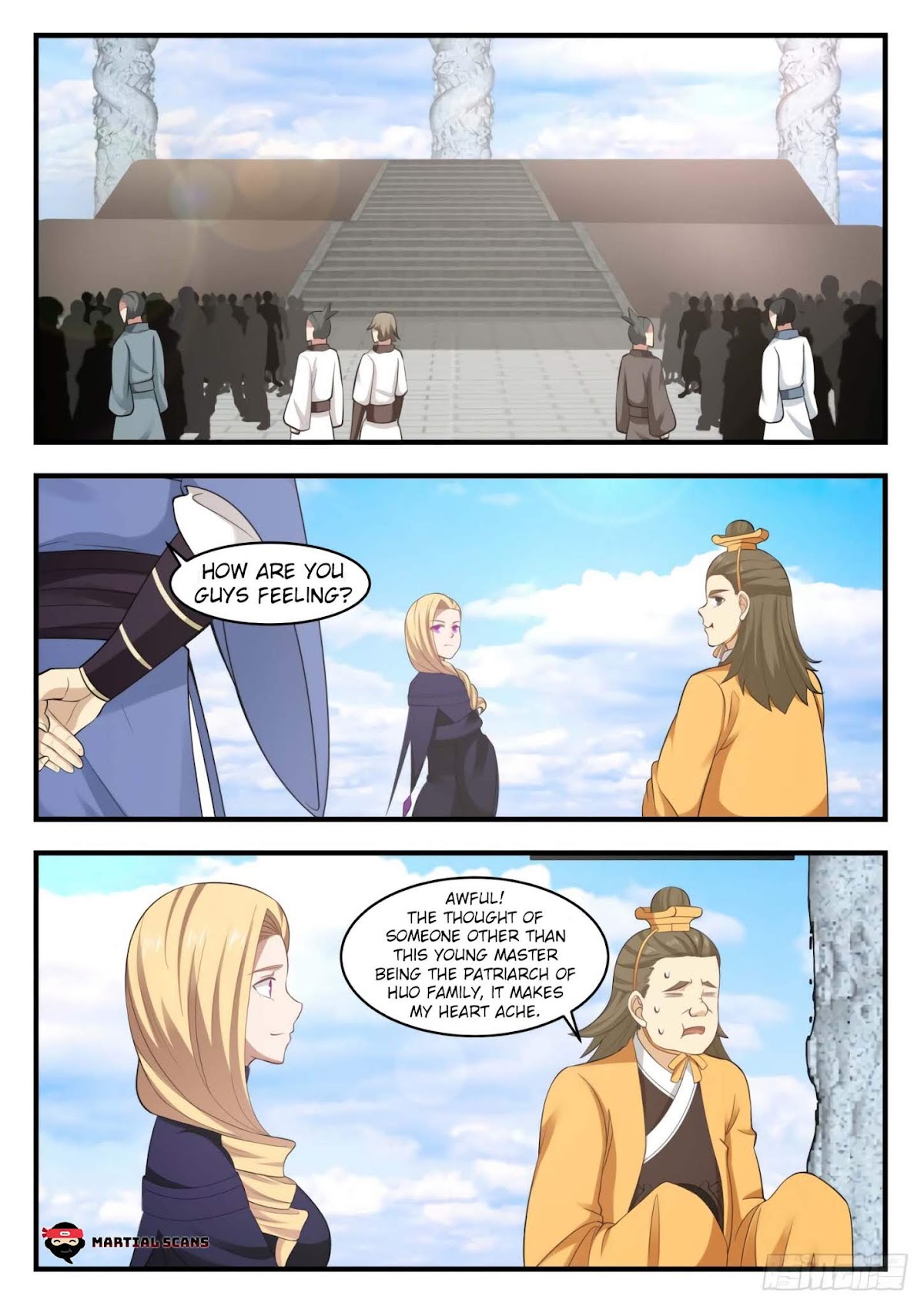 Martial Peak Chapter 556 page 2 - Chapter 556: Just to talk!