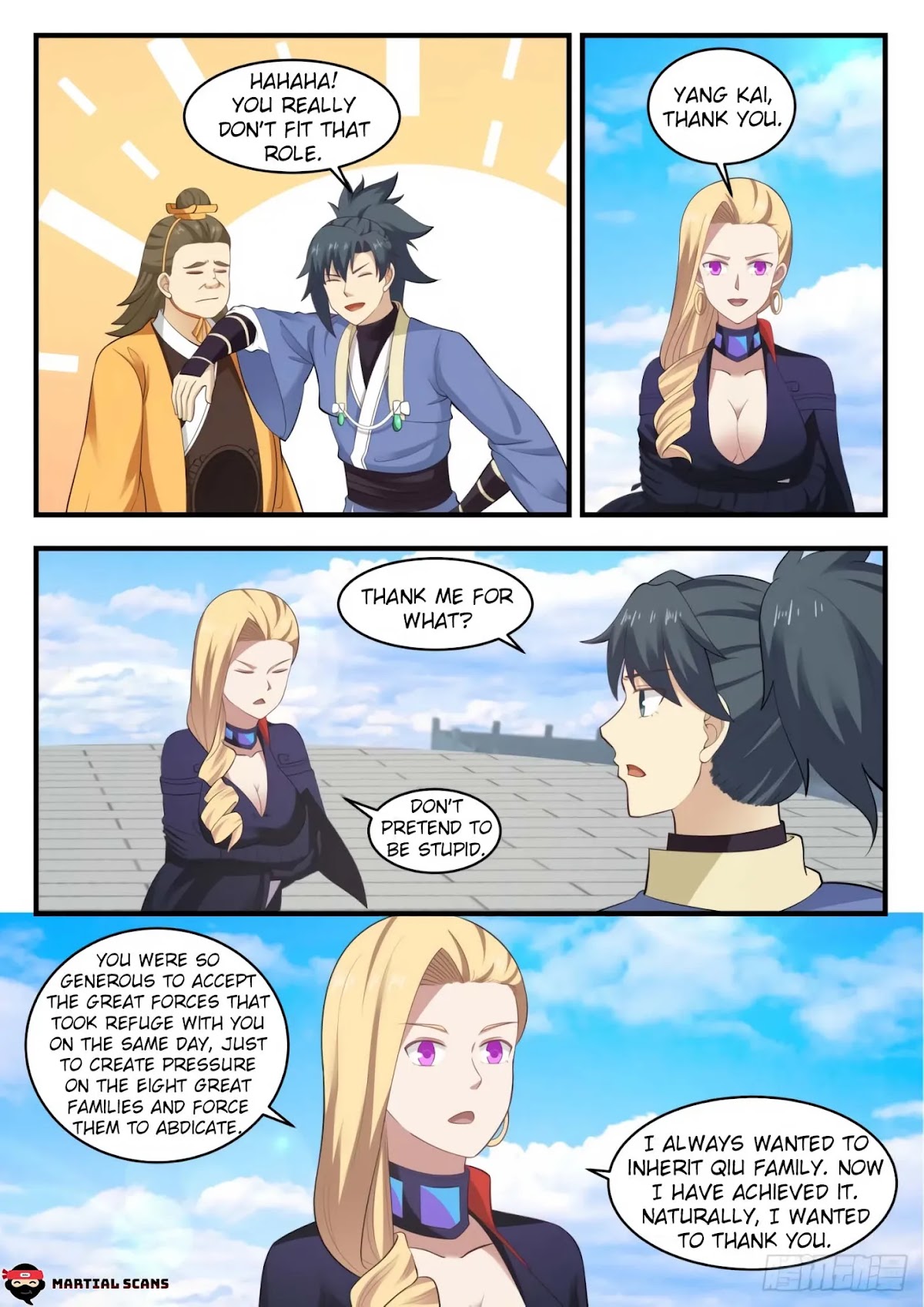 Martial Peak Chapter 556 page 3 - Chapter 556: Just to talk!